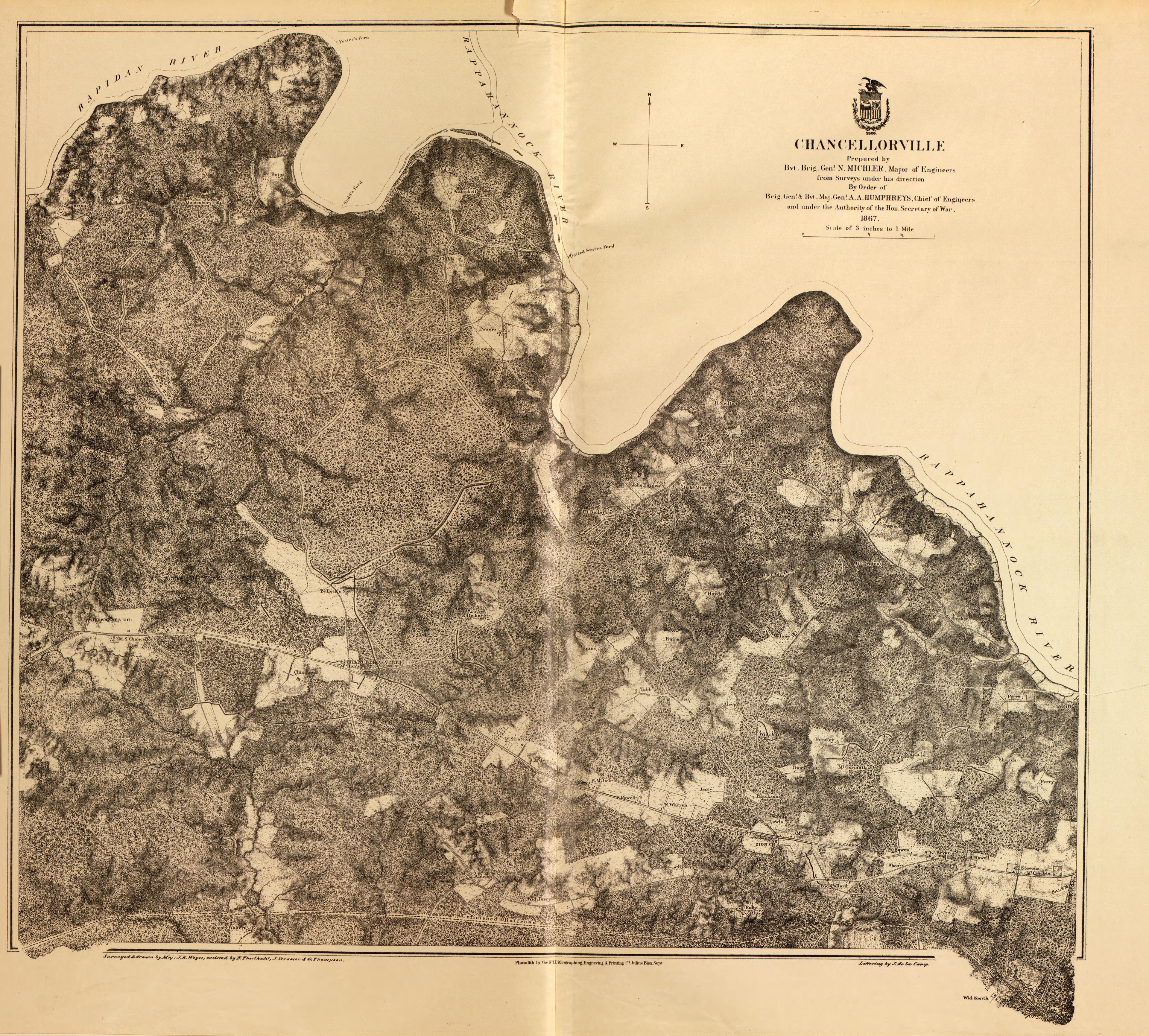 This old map of United States was created by United States. Army. Corps of Engineers in 1883