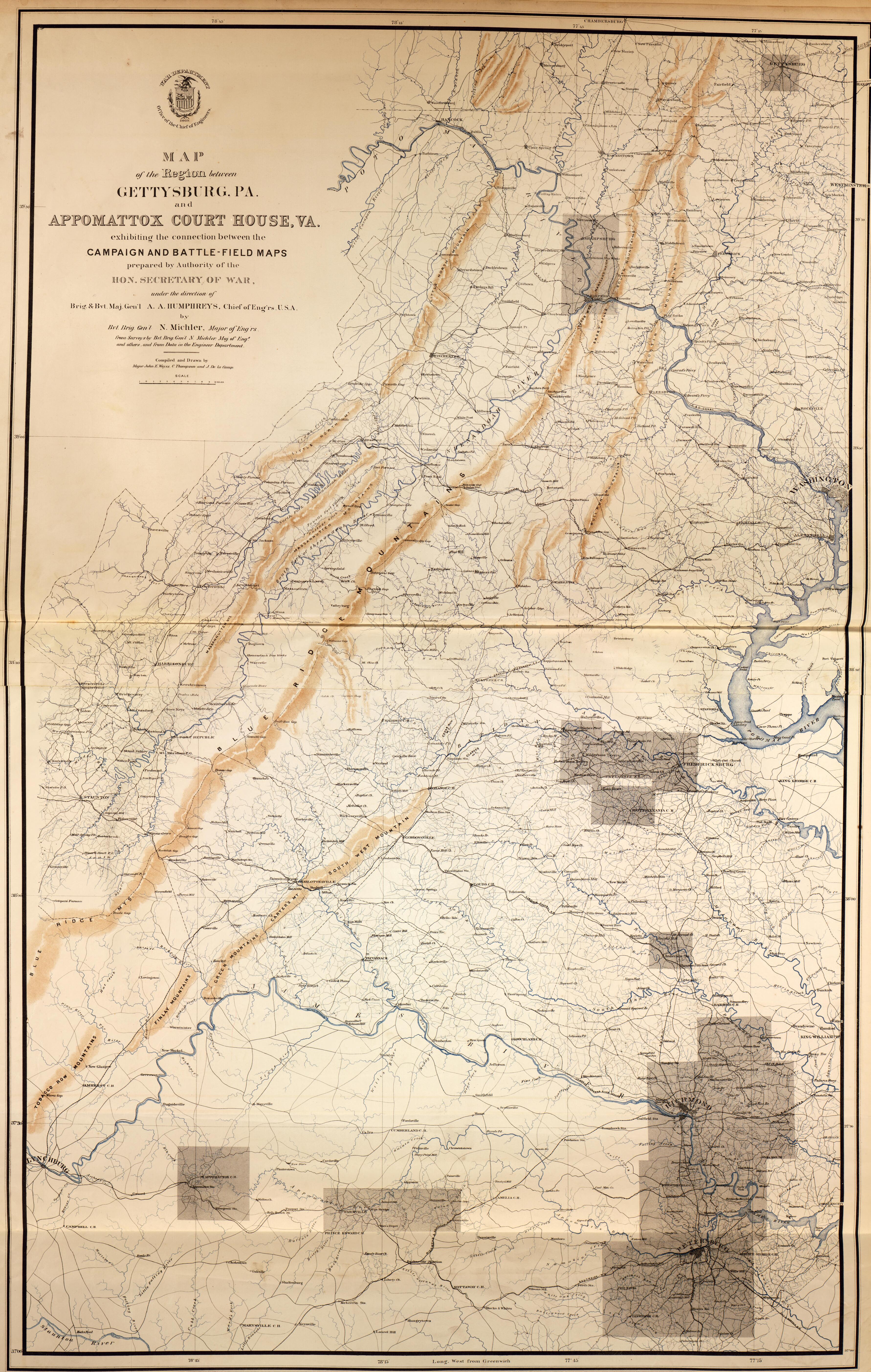This old map of United States was created by United States. Army. Corps of Engineers in 1883