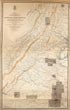 Map of Region Between Gettysburg, Pa. and Appomattox Court House, Va., 1869 from Military Maps of the United States 1883 by Relic Map Company
