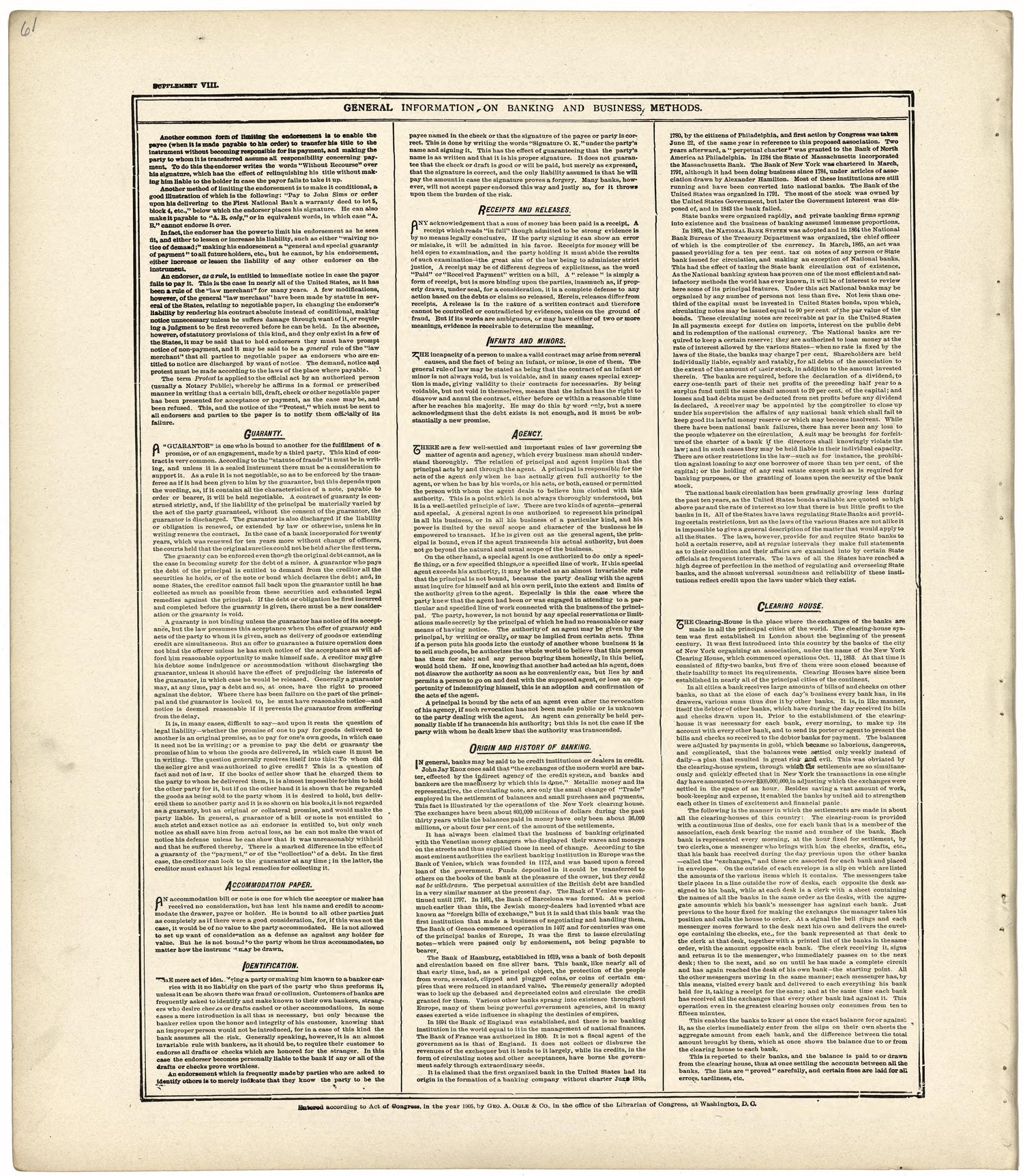 Digest of the System of Civil Government from Standard Atlas of Wood County, Wisconsin : Including a Plat Book of the Villages, Cities and Townships of the County, Map of the State, United States and World : Patrons Directory, Reference … 1909 by Relic Map Company