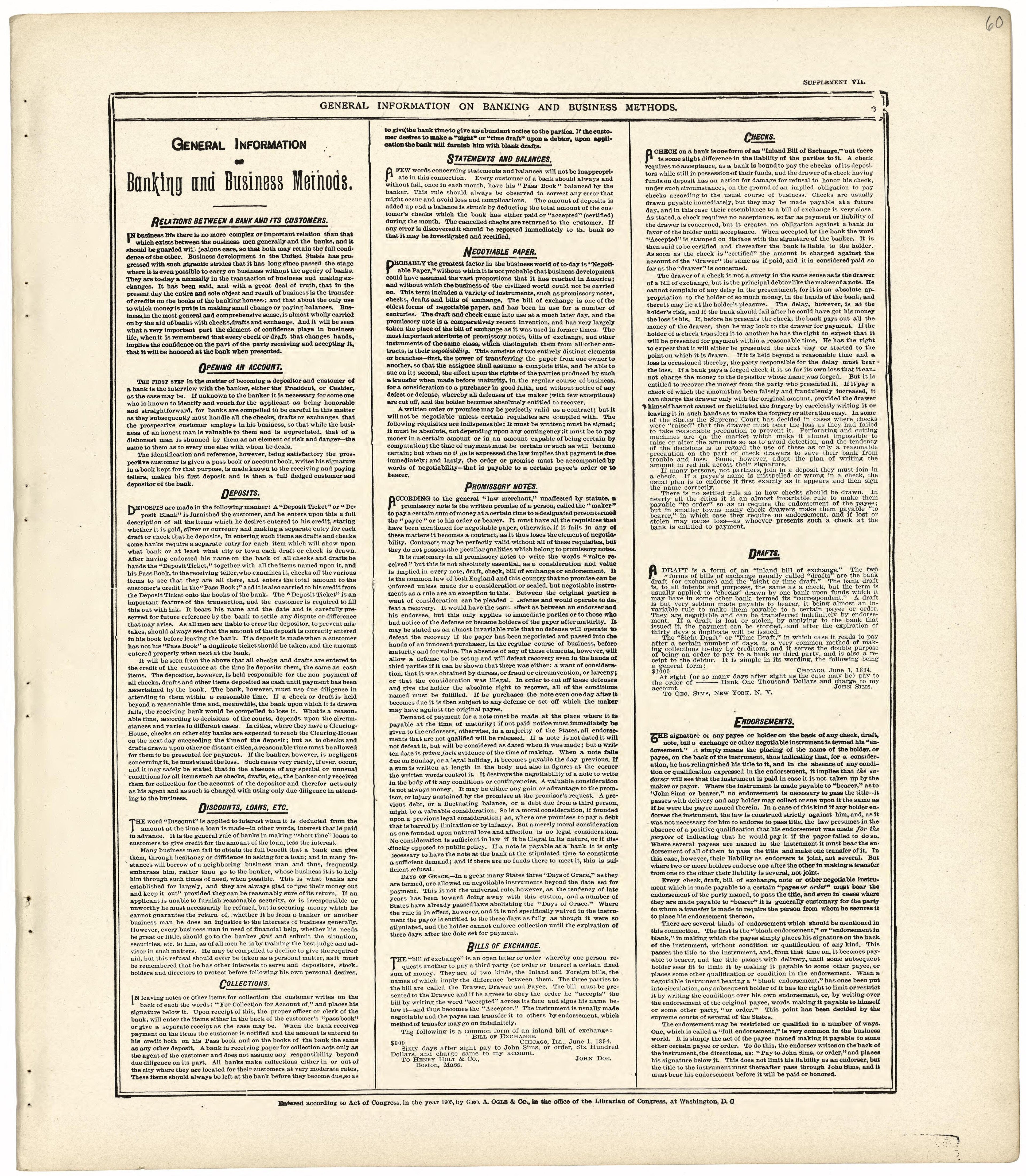 Digest of the System of Civil Government from Standard Atlas of Wood County, Wisconsin : Including a Plat Book of the Villages, Cities and Townships of the County, Map of the State, United States and World : Patrons Directory, Reference … 1909 by Relic Map Company