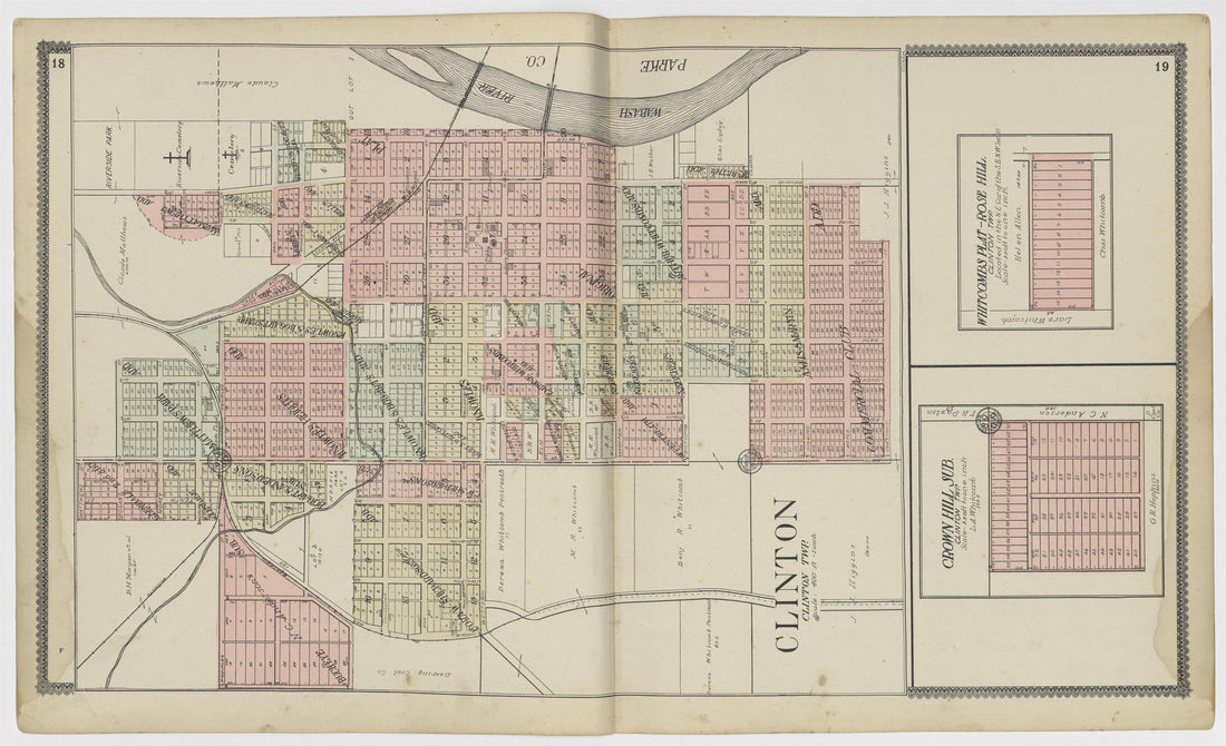 Image 10 of Standard Atlas of Vermillion County, Indiana from Standard Atlas of Vermillion County, Indiana : Including a Plat Book of the Villages, Cities and Townships of the County, Map of the State, United States and World : Patrons Directory, Refe... by Relic Map Company