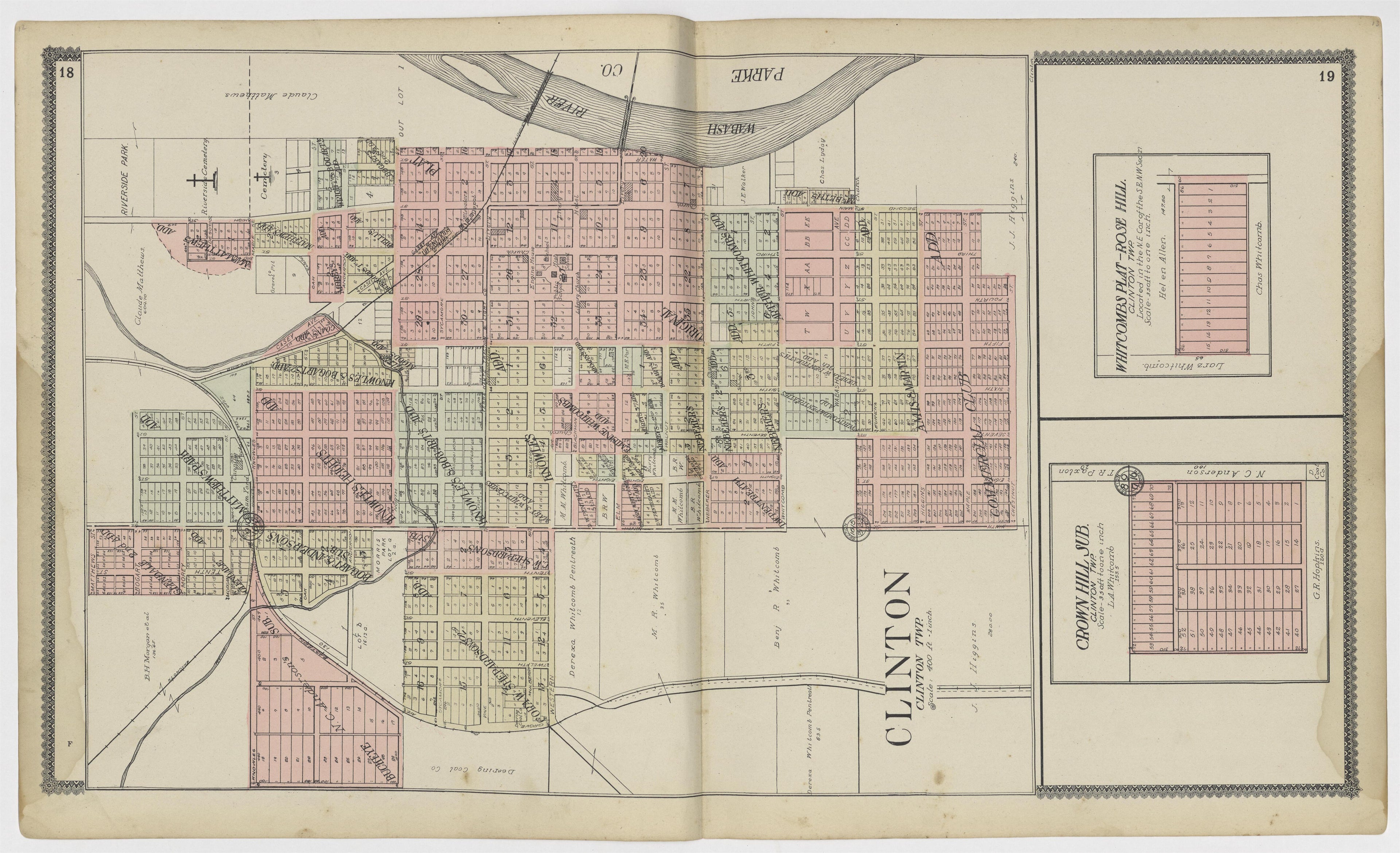 Image 10 of Standard Atlas of Vermillion County, Indiana from Standard Atlas of Vermillion County, Indiana : Including a Plat Book of the Villages, Cities and Townships of the County, Map of the State, United States and World : Patrons Directory, Refe... by Relic Map Company