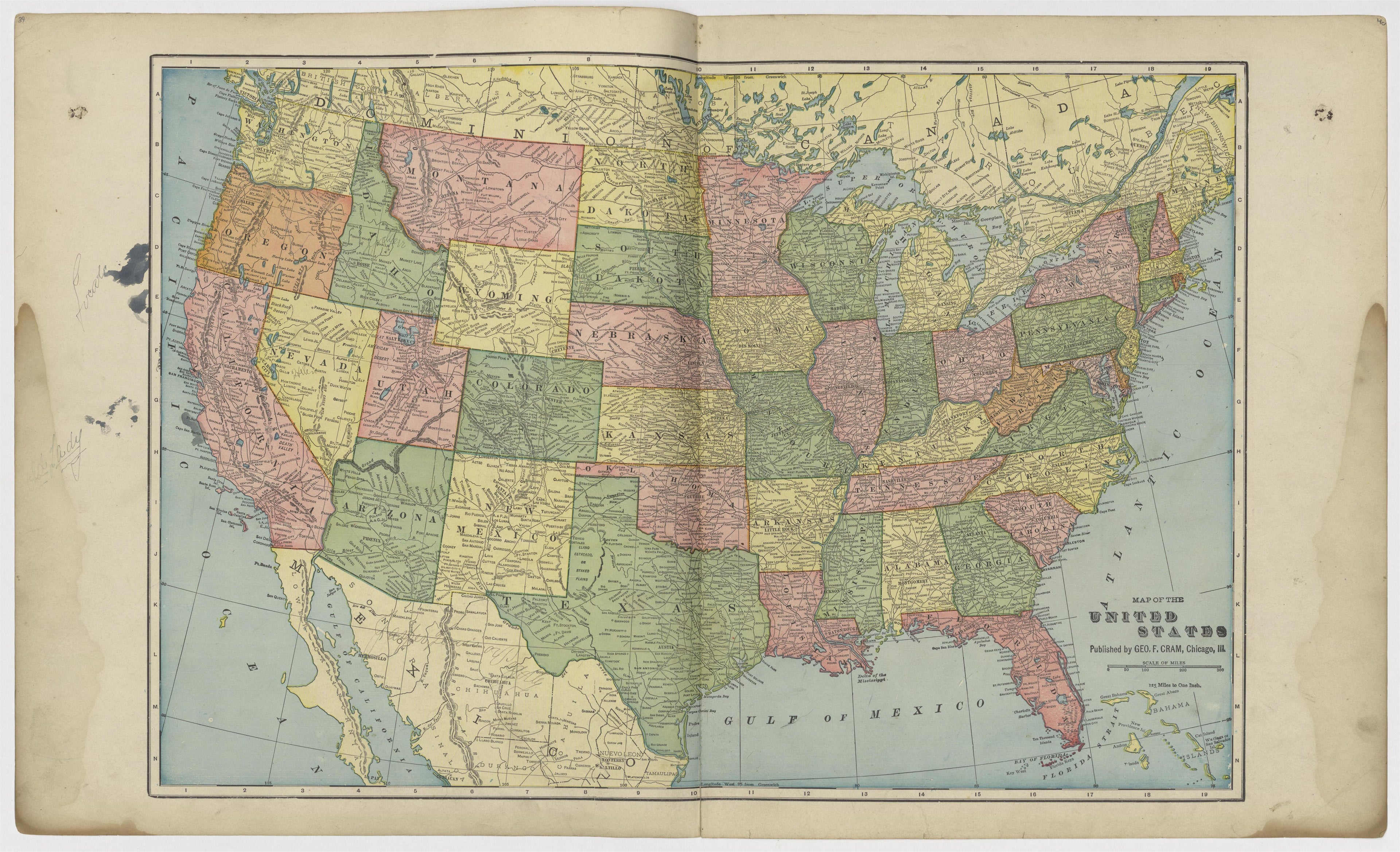 Image 21 of Standard Atlas of Vermillion County, Indiana from Standard Atlas of Vermillion County, Indiana : Including a Plat Book of the Villages, Cities and Townships of the County, Map of the State, United States and World : Patrons Directory, Refe... by Relic Map Company