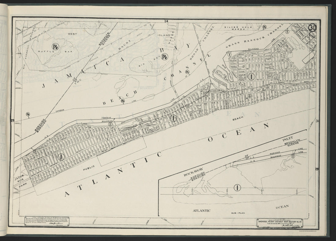 Image 32 of Height District Map from Height District Map 1924 by Relic Map Company
