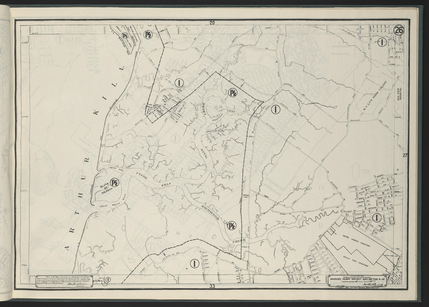 Image 28 of Height District Map from Height District Map 1924 by Relic Map Company