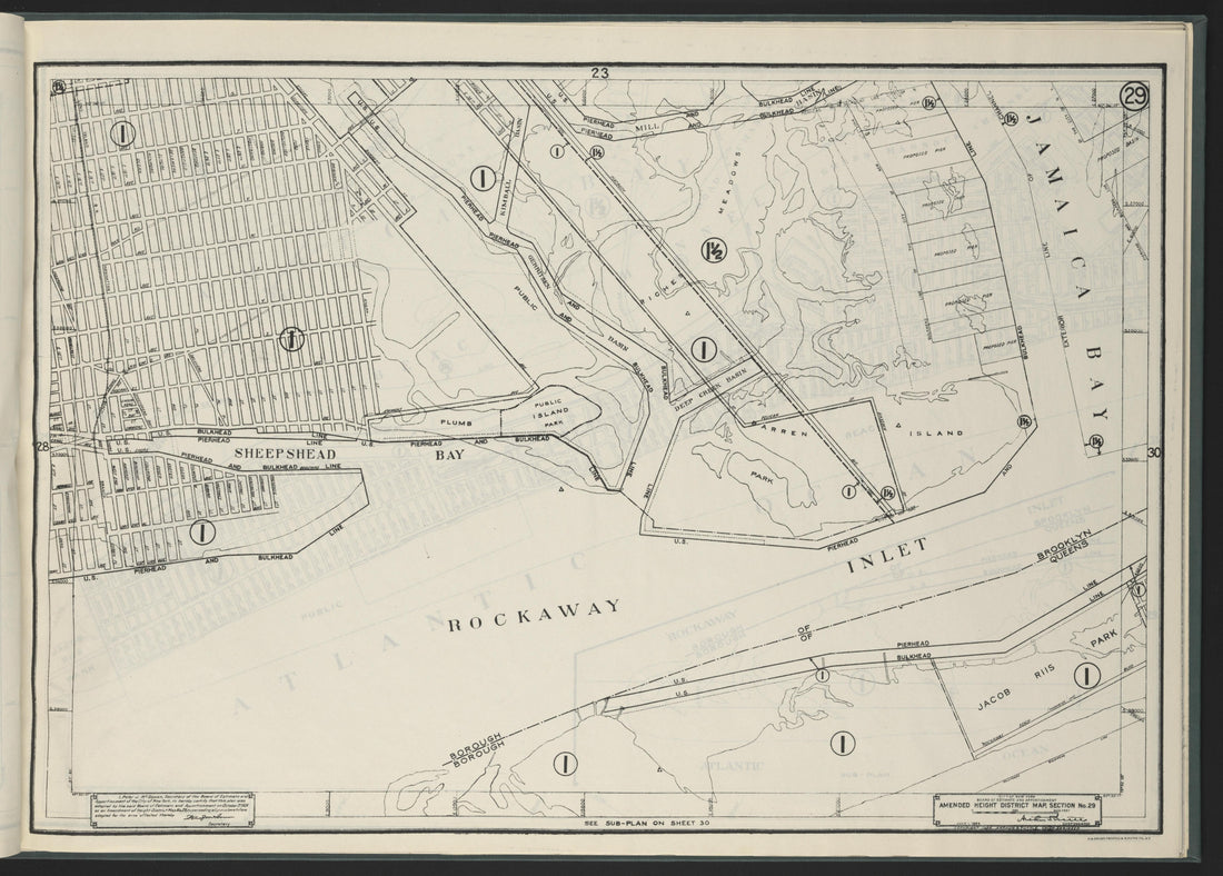 Image 31 of Height District Map from Height District Map 1924 by Relic Map Company