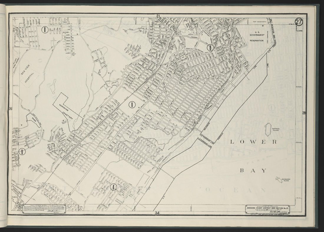 Image 29 of Height District Map from Height District Map 1924 by Relic Map Company