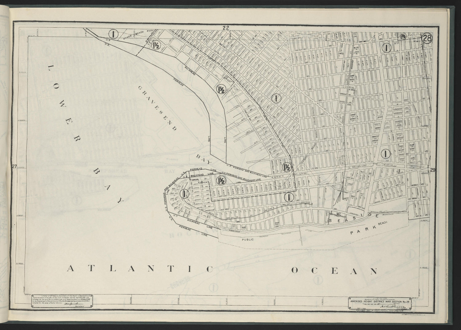 Image 30 of Height District Map from Height District Map 1924 by Relic Map Company