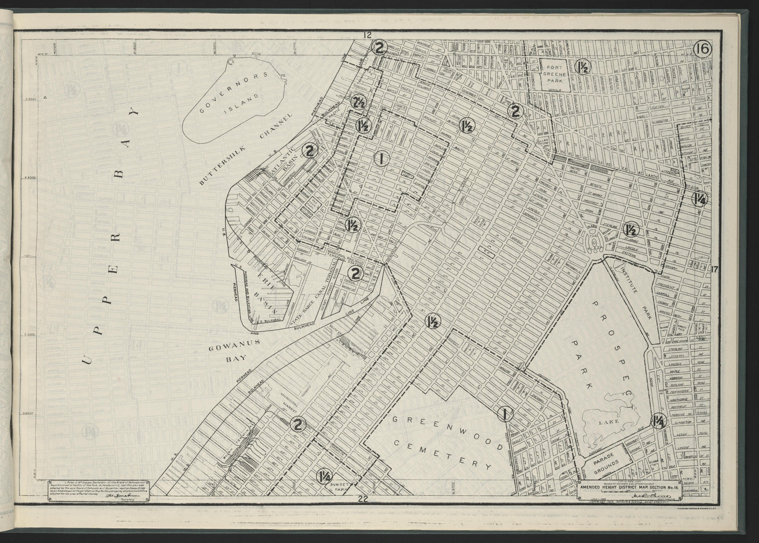 Image 18 of Height District Map from Height District Map 1924 by Relic Map Company