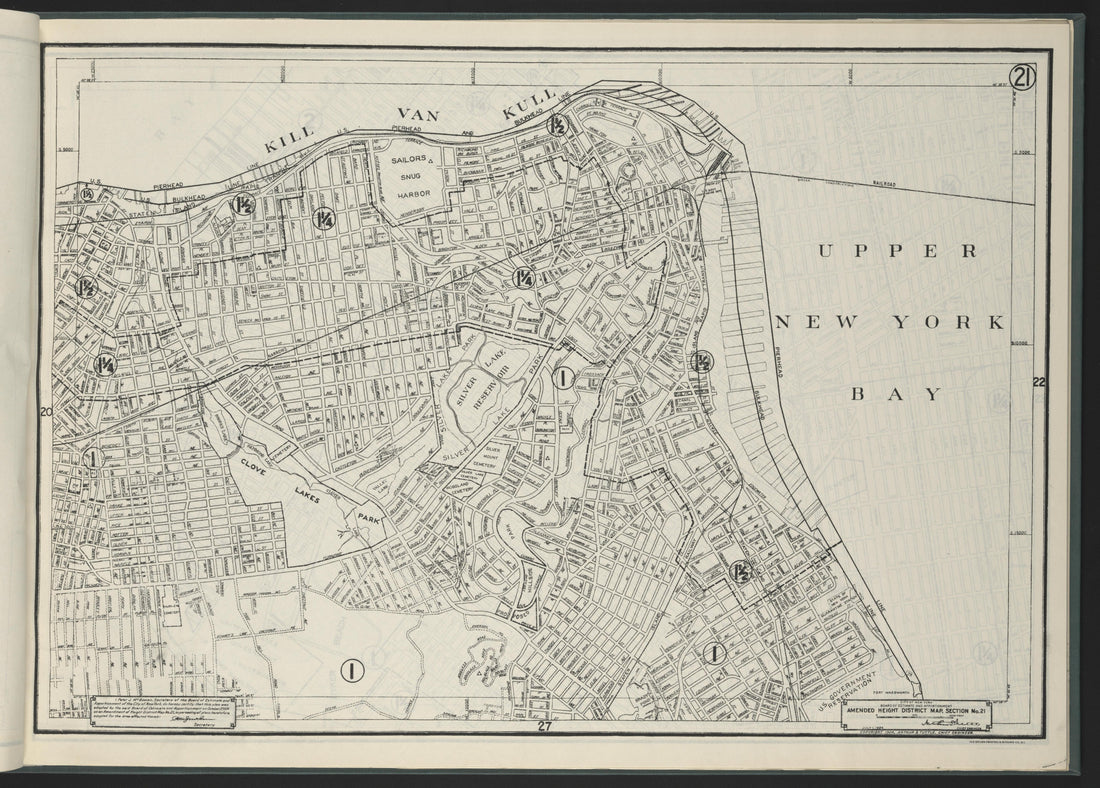 Image 23 of Height District Map from Height District Map 1924 by Relic Map Company