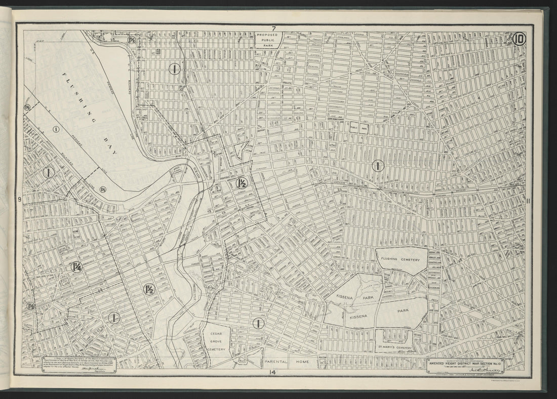 Image 12 of Height District Map from Height District Map 1924 by Relic Map Company