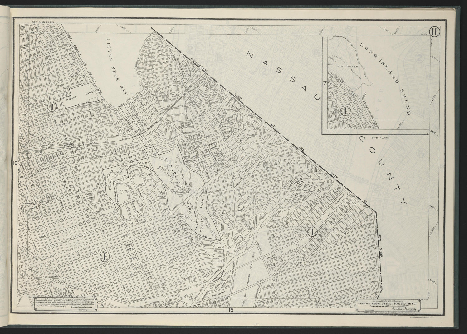 Image 13 of Height District Map from Height District Map 1924 by Relic Map Company