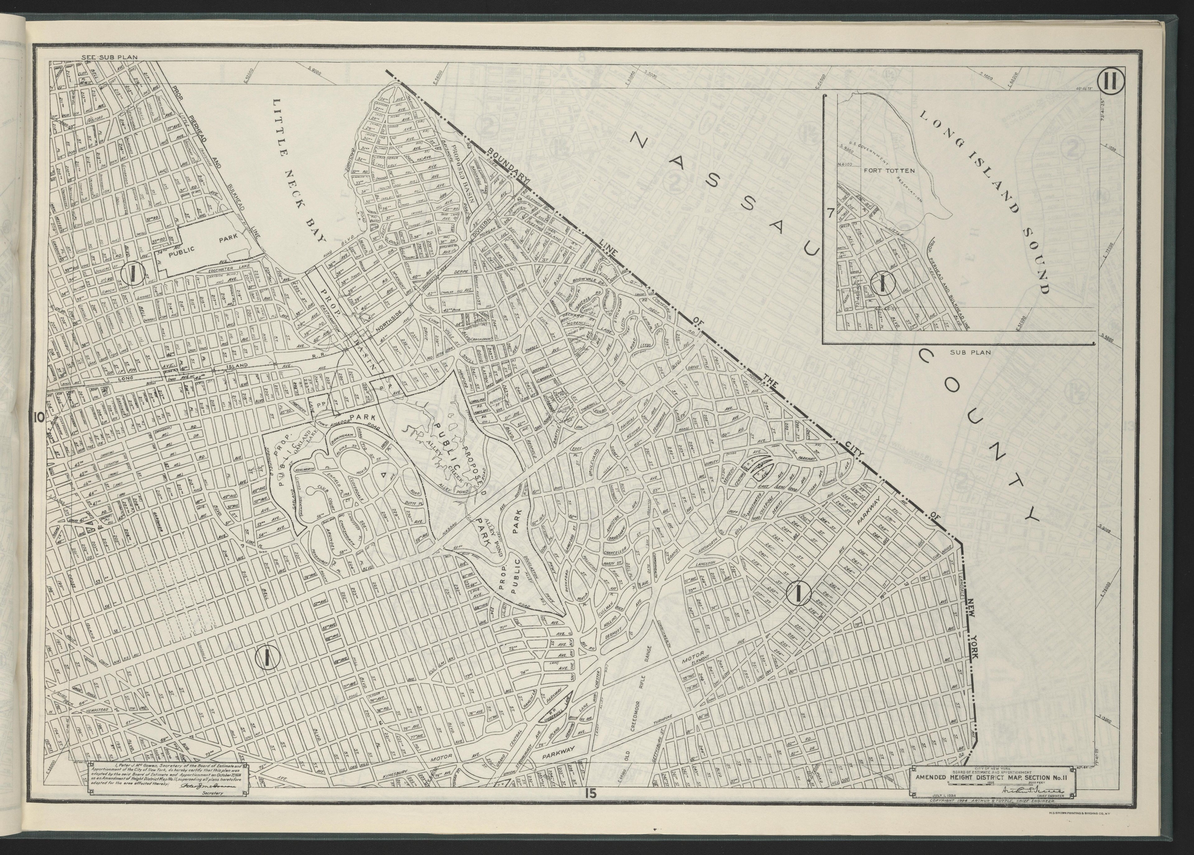 Image 13 of Height District Map from Height District Map 1924 by Relic Map Company