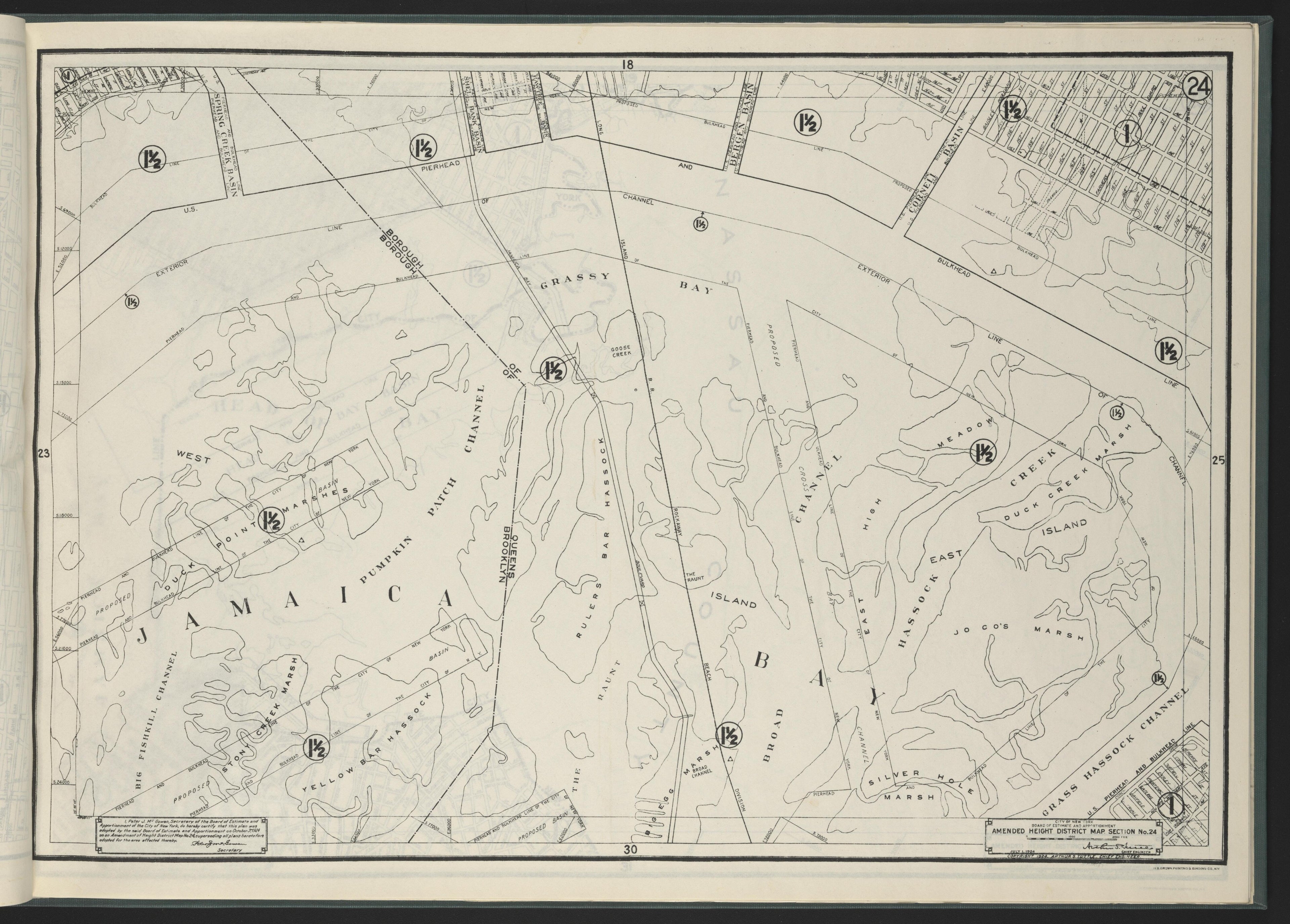 Image 26 of Height District Map from Height District Map 1924 by Relic Map Company