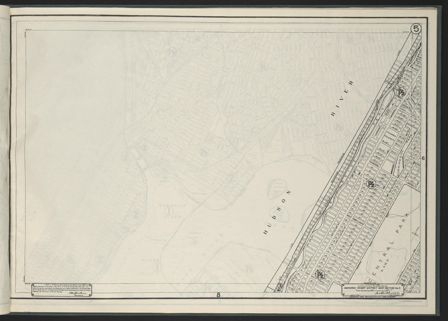 Image 7 of Height District Map from Height District Map 1924 by Relic Map Company