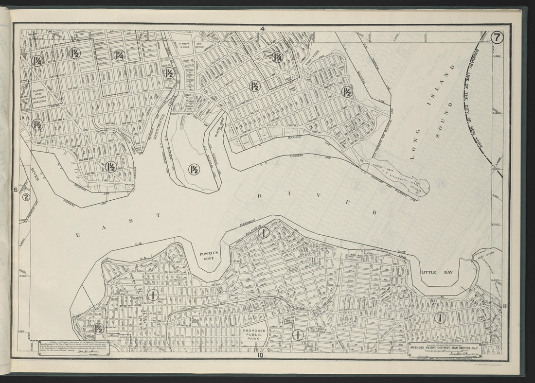 Image 9 of Height District Map from Height District Map 1924 by Relic Map Company
