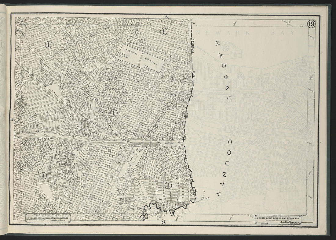 Image 21 of Height District Map from Height District Map 1924 by Relic Map Company