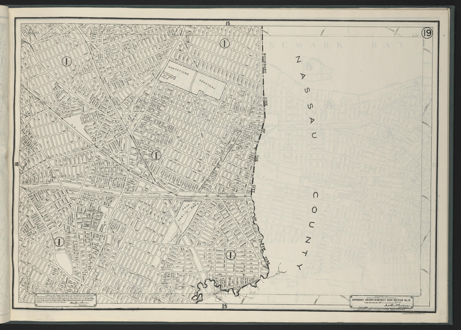 Image 21 of Height District Map from Height District Map 1924 by Relic Map Company