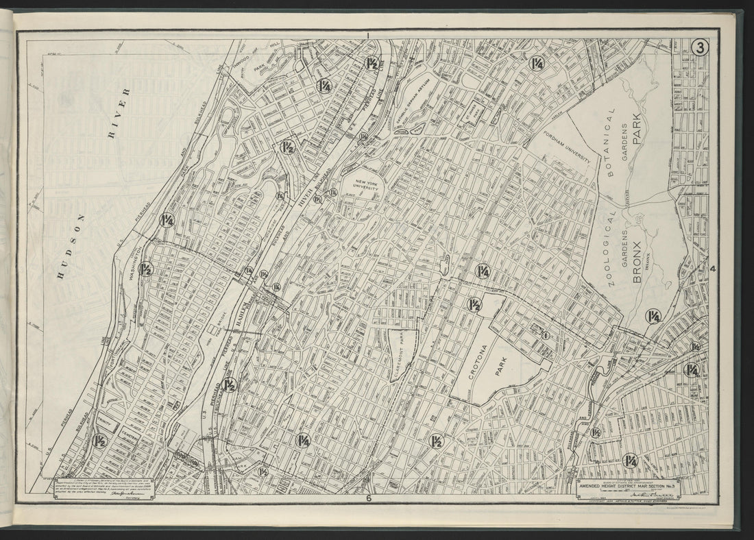 Image 5 of Height District Map from Height District Map 1924 by Relic Map Company
