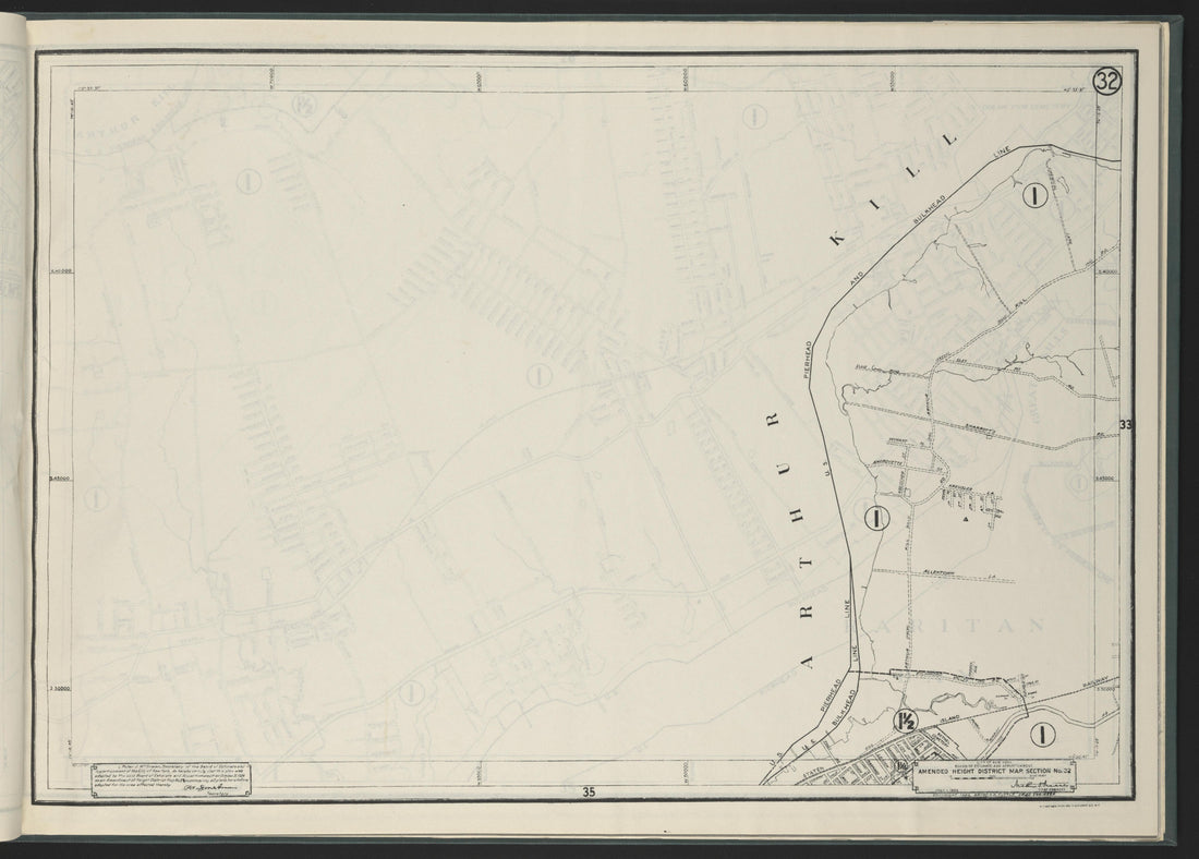 Image 34 of Height District Map from Height District Map 1924 by Relic Map Company