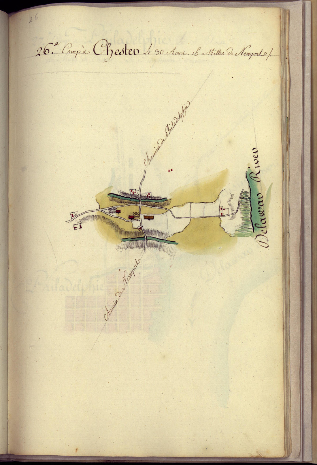 This old map of United States was created by Baptiste-Donatien De Vimeur in 1782