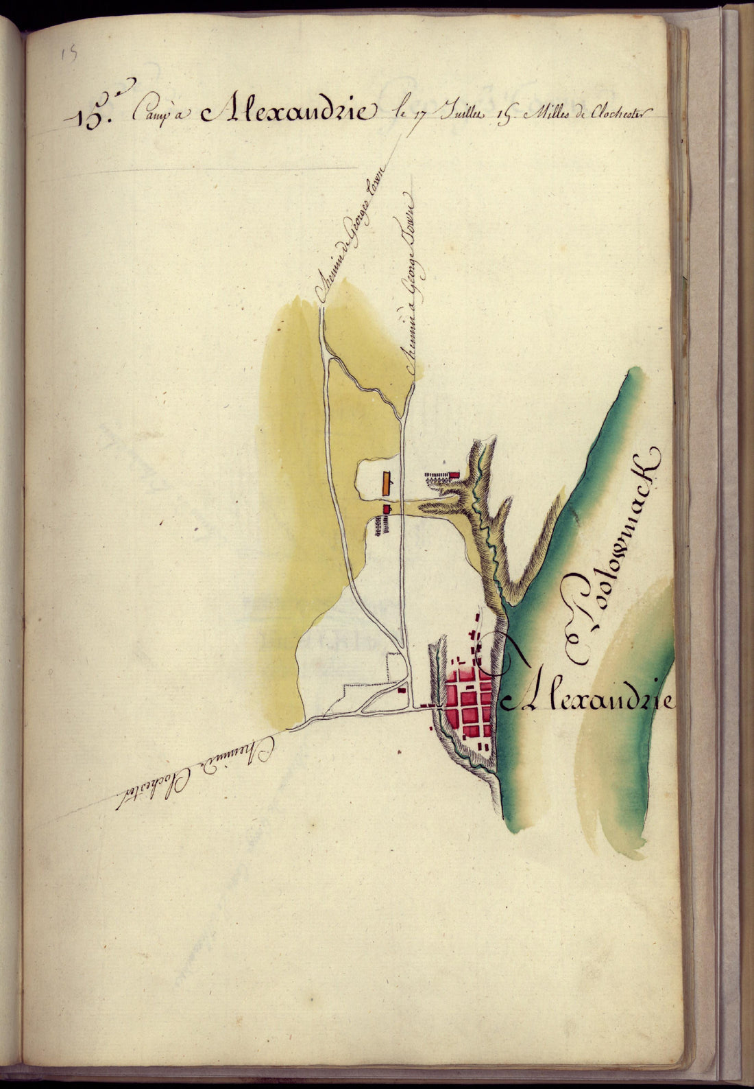 This old map of United States was created by Baptiste-Donatien De Vimeur in 1782