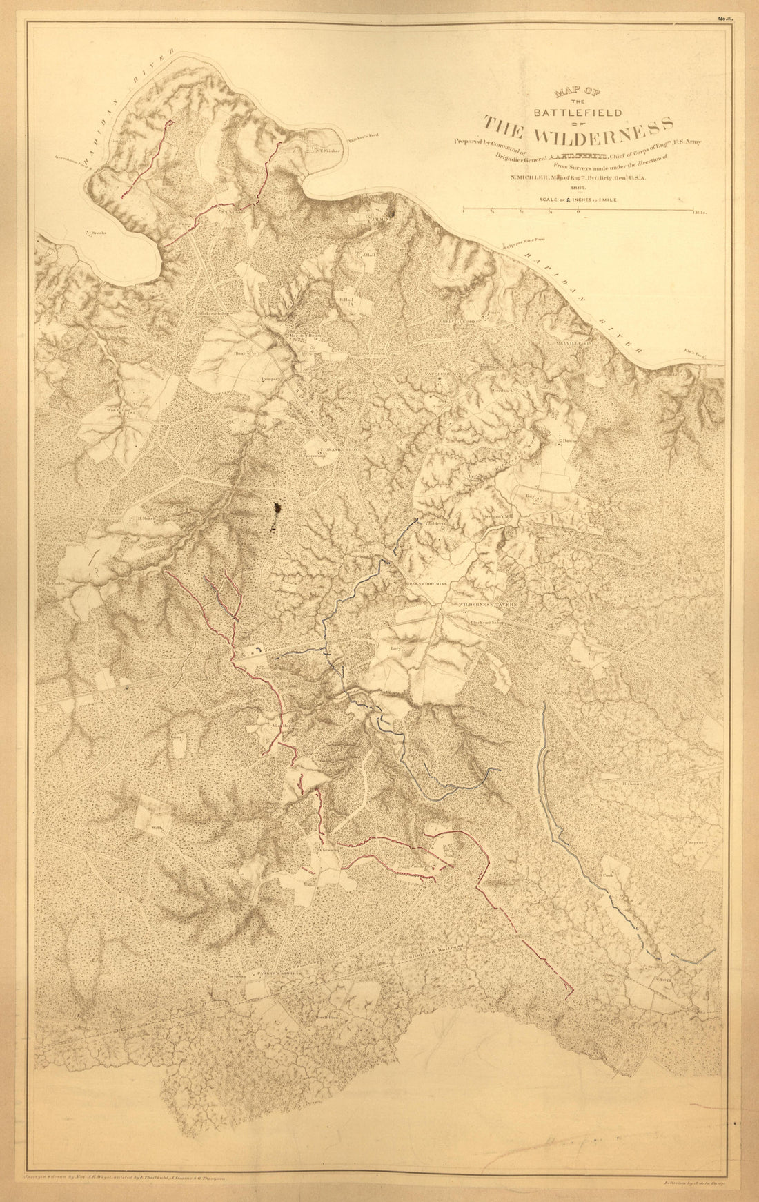 This old map of , Virginia was created by United States. Army of the James|United States. Army of the Potomac|United States. War Department. Corps of Engineers in 1867