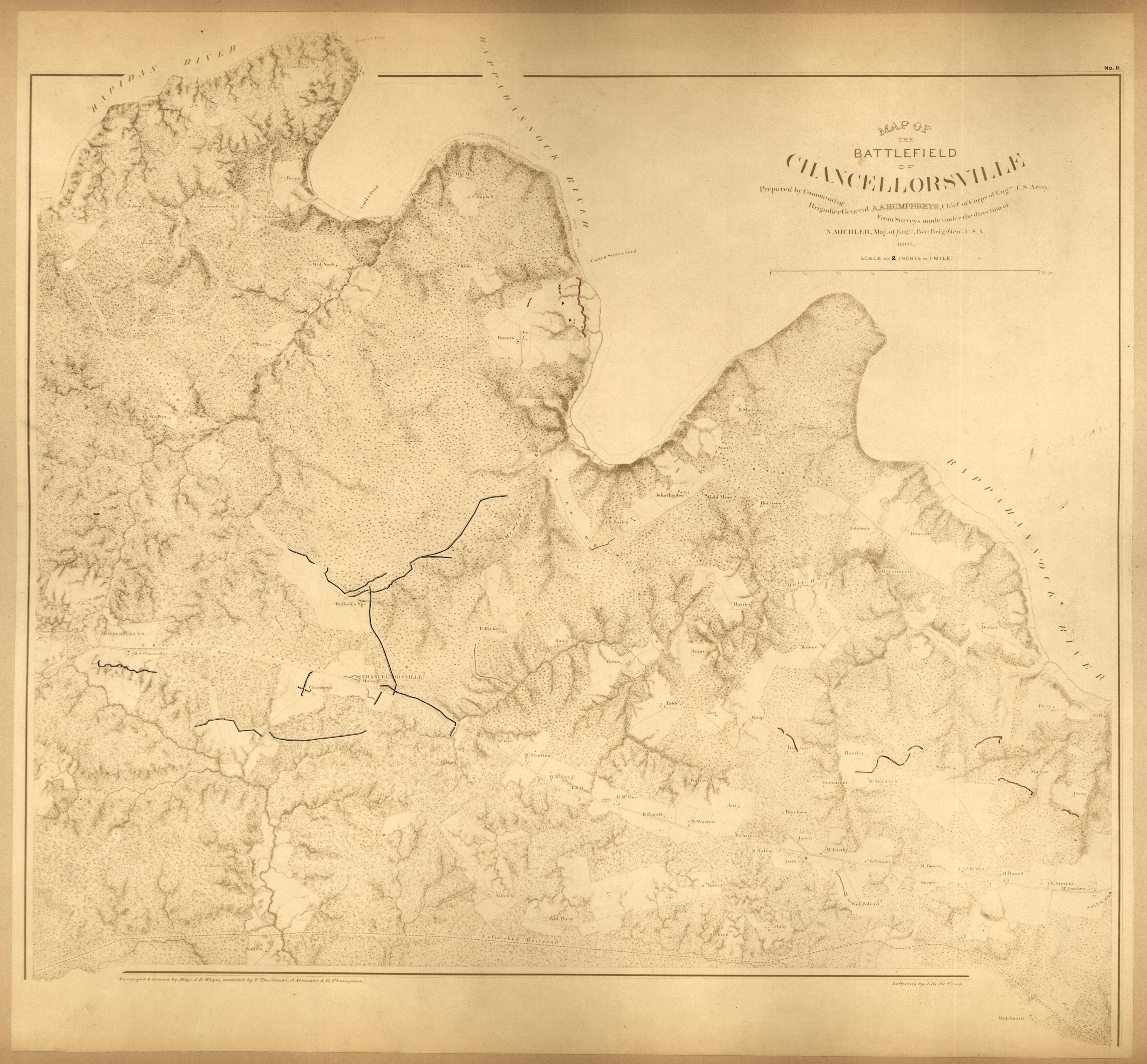 This old map of , Virginia was created by United States. Army of the James|United States. Army of the Potomac|United States. War Department. Corps of Engineers in 1867