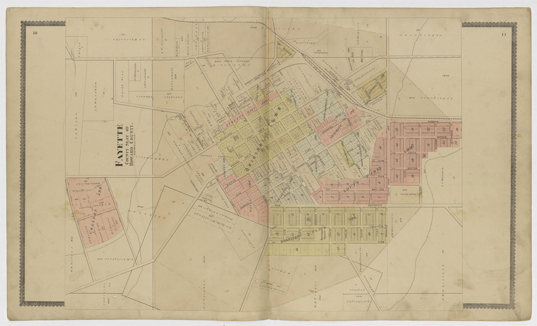 Image 6 of Standard Atlas of Howard County, Missouri from Standard Atlas of Howard County, Missouri : Including a Plat Book of the Villages, Cities and Townships of the County, Map of the State, United States and World, Patrons Directory, Reference Bu... by Relic Map Company