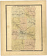 Outline Map of Lyon County, Kansas from Standard Atlas of Lyon County, Kansas : Including a Plat Book of the Villages, Cities and Townships of the County, Map of the State, United States and World : Patrons Directory, Reference … 1901 by Relic Map Company