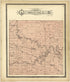 Map of Township 19 S. Range XII E. from Standard Atlas of Lyon County, Kansas : Including a Plat Book of the Villages, Cities and Townships of the County, Map of the State, United States and World : Patrons Directory, Reference … 1901 by Relic Map Company
