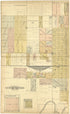 West Part of the City of Emporia & Environs from Standard Atlas of Lyon County, Kansas : Including a Plat Book of the Villages, Cities and Townships of the County, Map of the State, United States and World : Patrons Directory, Reference … 1901 by Relic Map Company