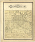 Map of Township 19 S. Range XI E. from Standard Atlas of Lyon County, Kansas : Including a Plat Book of the Villages, Cities and Townships of the County, Map of the State, United States and World : Patrons Directory, Reference … 1901 by Relic Map Company