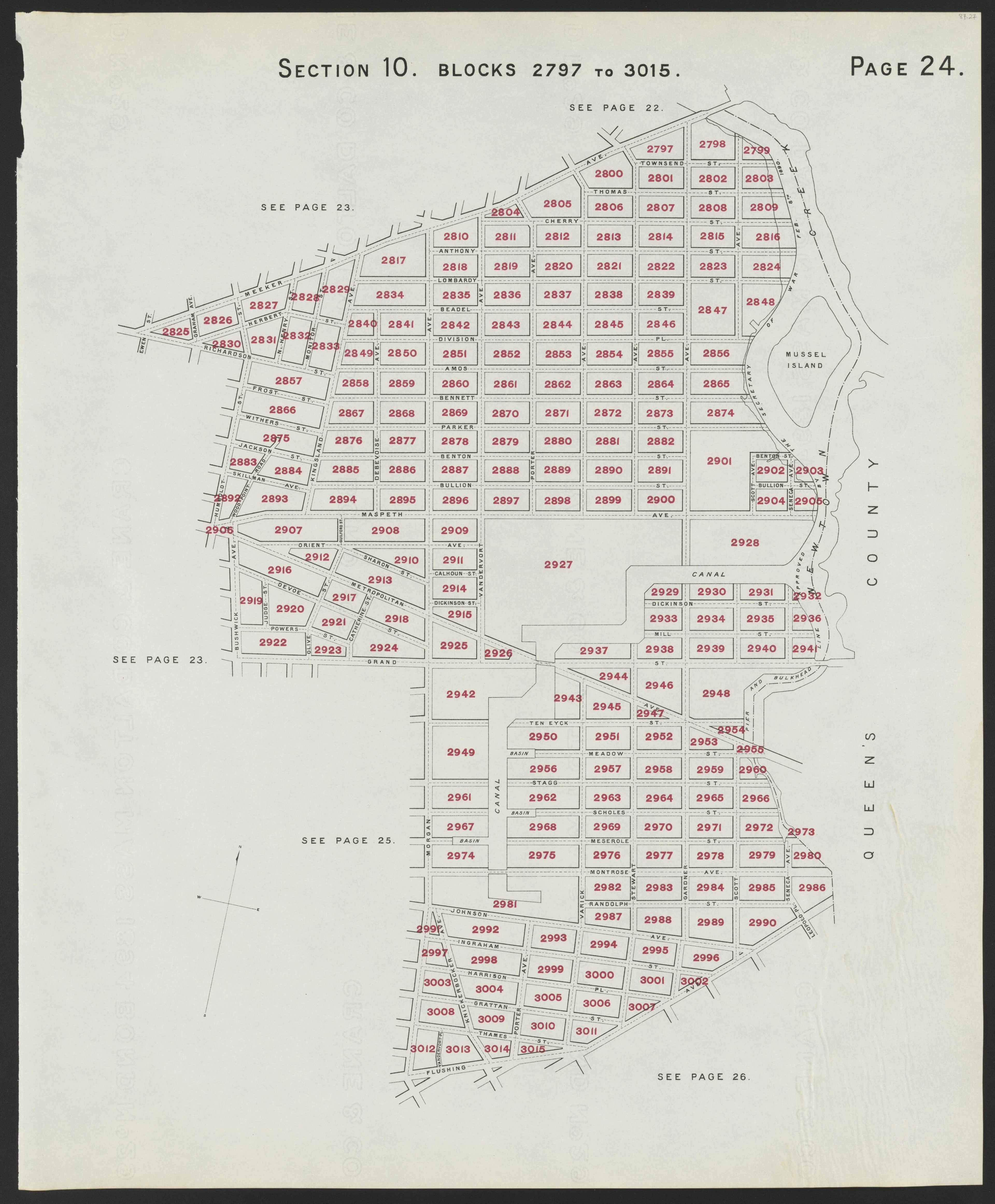 Image 27 of the Land Map of the County of Kings, State of New York from the Land Map of the County of Kings, State of New York : Volumes 1 &amp; 2 1894 by Relic Map Company