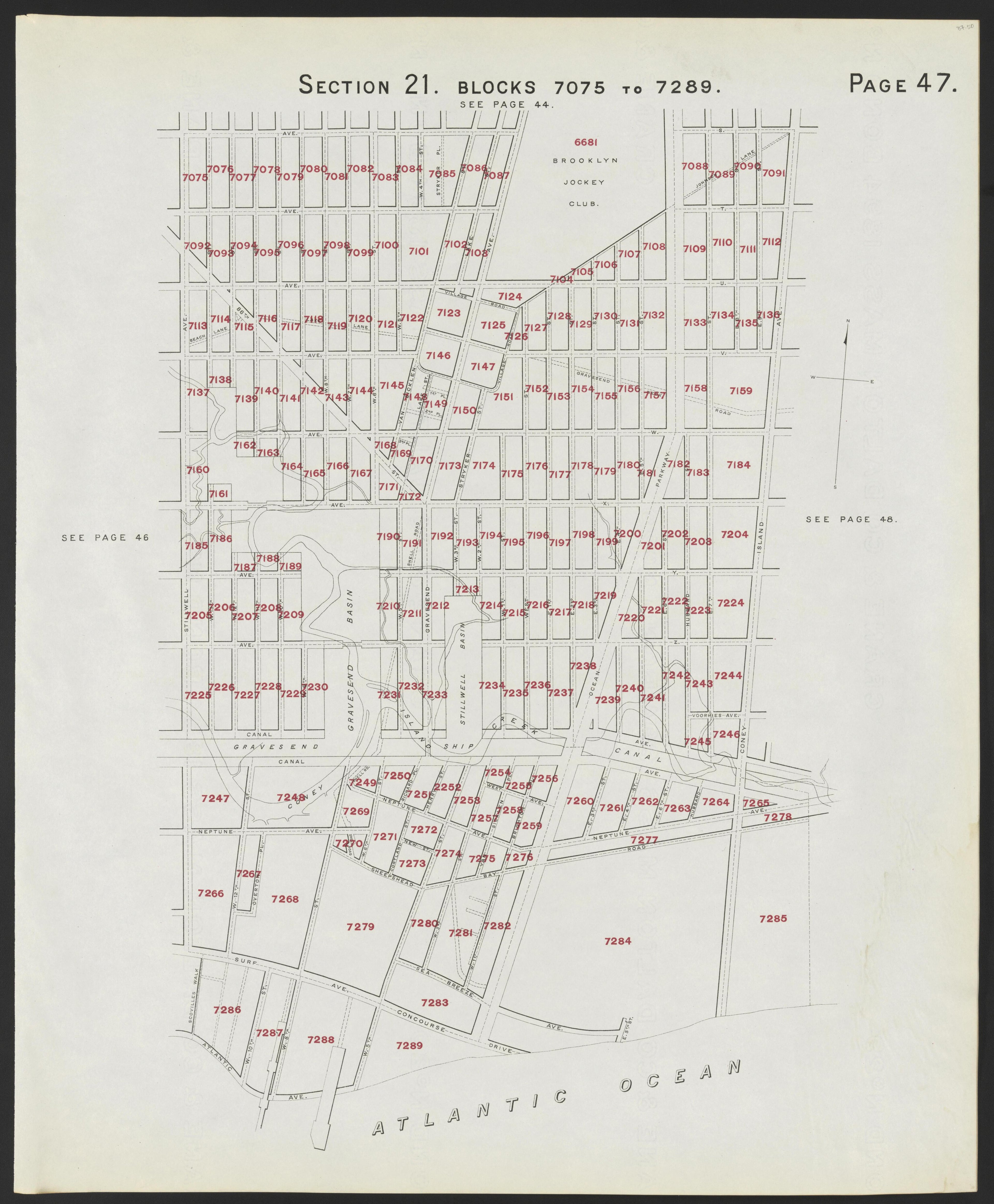 Image 50 of the Land Map of the County of Kings, State of New York from the Land Map of the County of Kings, State of New York : Volumes 1 &amp; 2 1894 by Relic Map Company