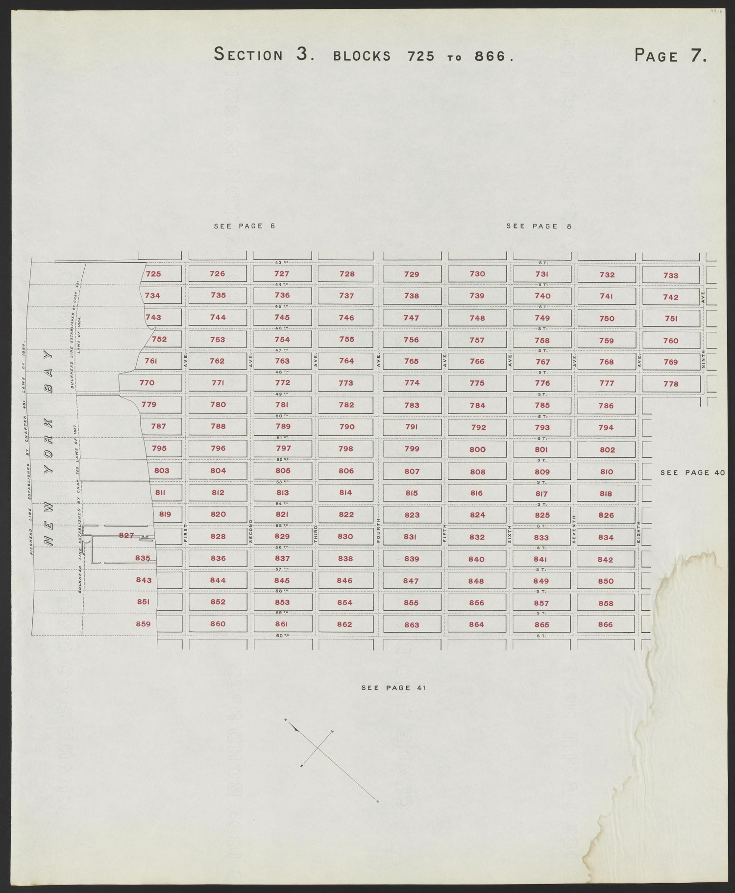 Image 10 of the Land Map of the County of Kings, State of New York from the Land Map of the County of Kings, State of New York : Volumes 1 &amp; 2 1894 by Relic Map Company