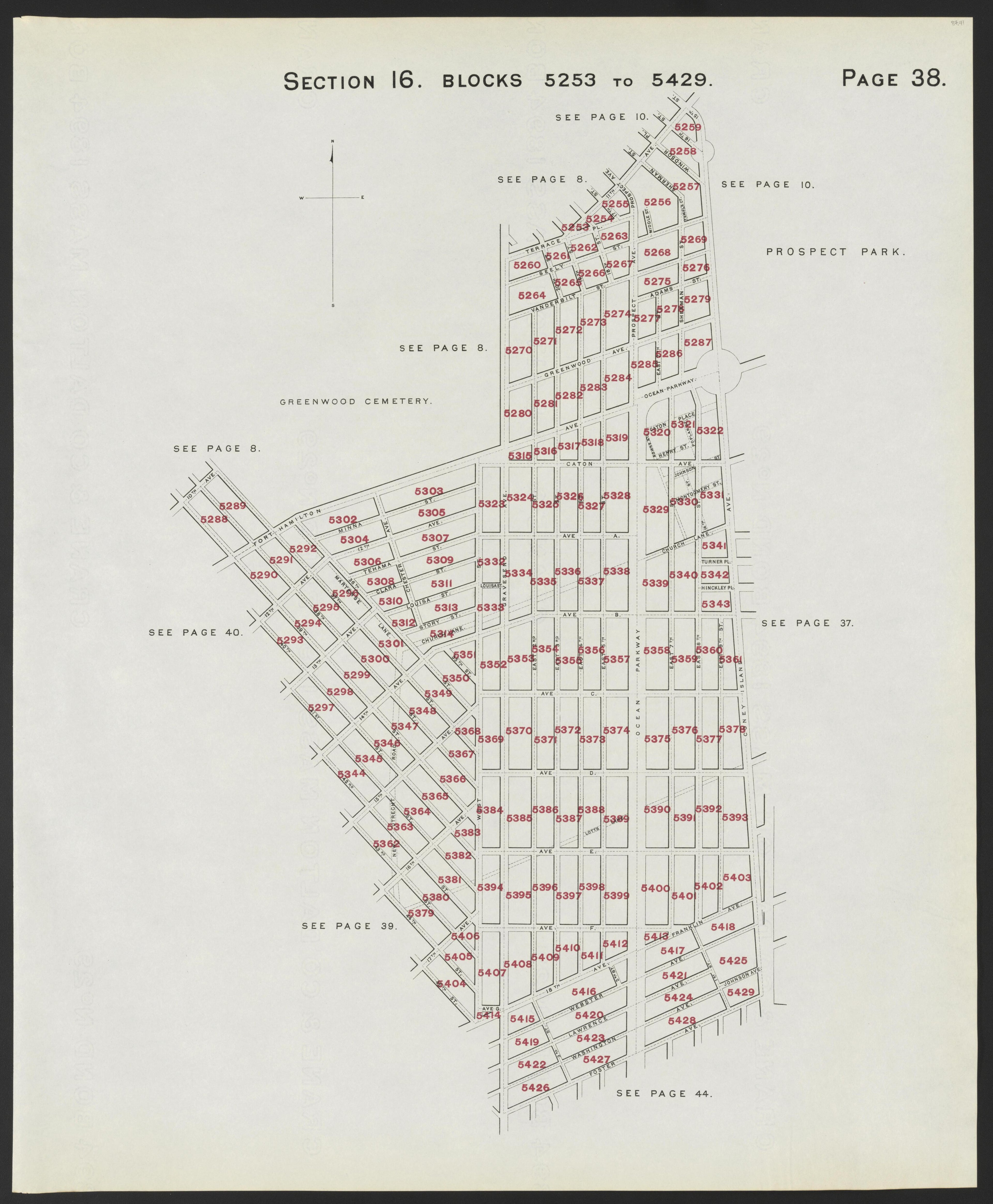 Image 41 of the Land Map of the County of Kings, State of New York from the Land Map of the County of Kings, State of New York : Volumes 1 &amp; 2 1894 by Relic Map Company