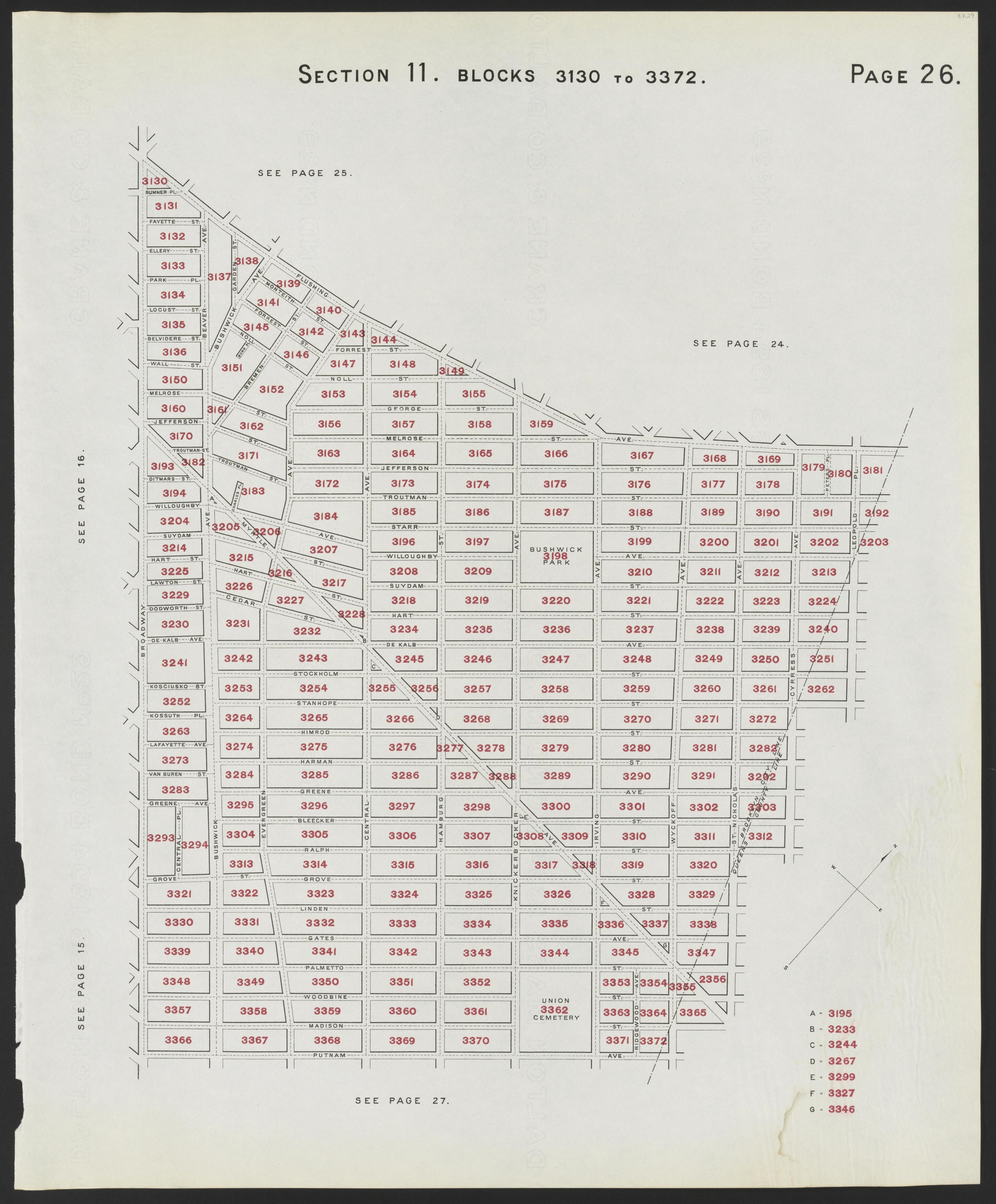 Image 29 of the Land Map of the County of Kings, State of New York from the Land Map of the County of Kings, State of New York : Volumes 1 &amp; 2 1894 by Relic Map Company