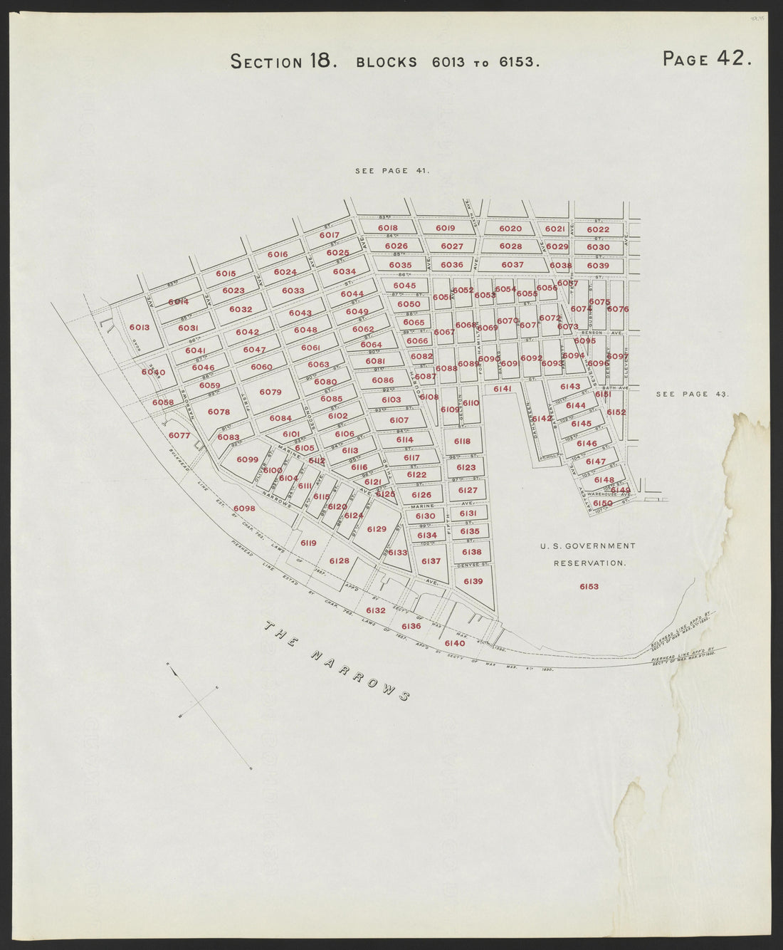 Image 45 of the Land Map of the County of Kings, State of New York from the Land Map of the County of Kings, State of New York : Volumes 1 &amp; 2 1894 by Relic Map Company