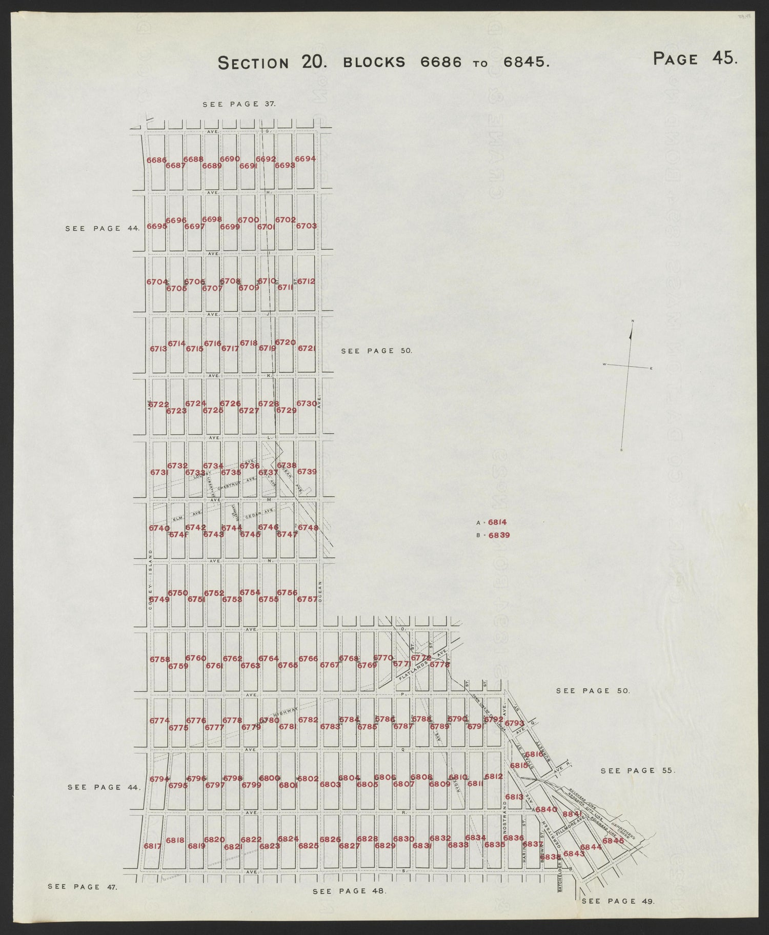 Image 48 of the Land Map of the County of Kings, State of New York from the Land Map of the County of Kings, State of New York : Volumes 1 &amp; 2 1894 by Relic Map Company