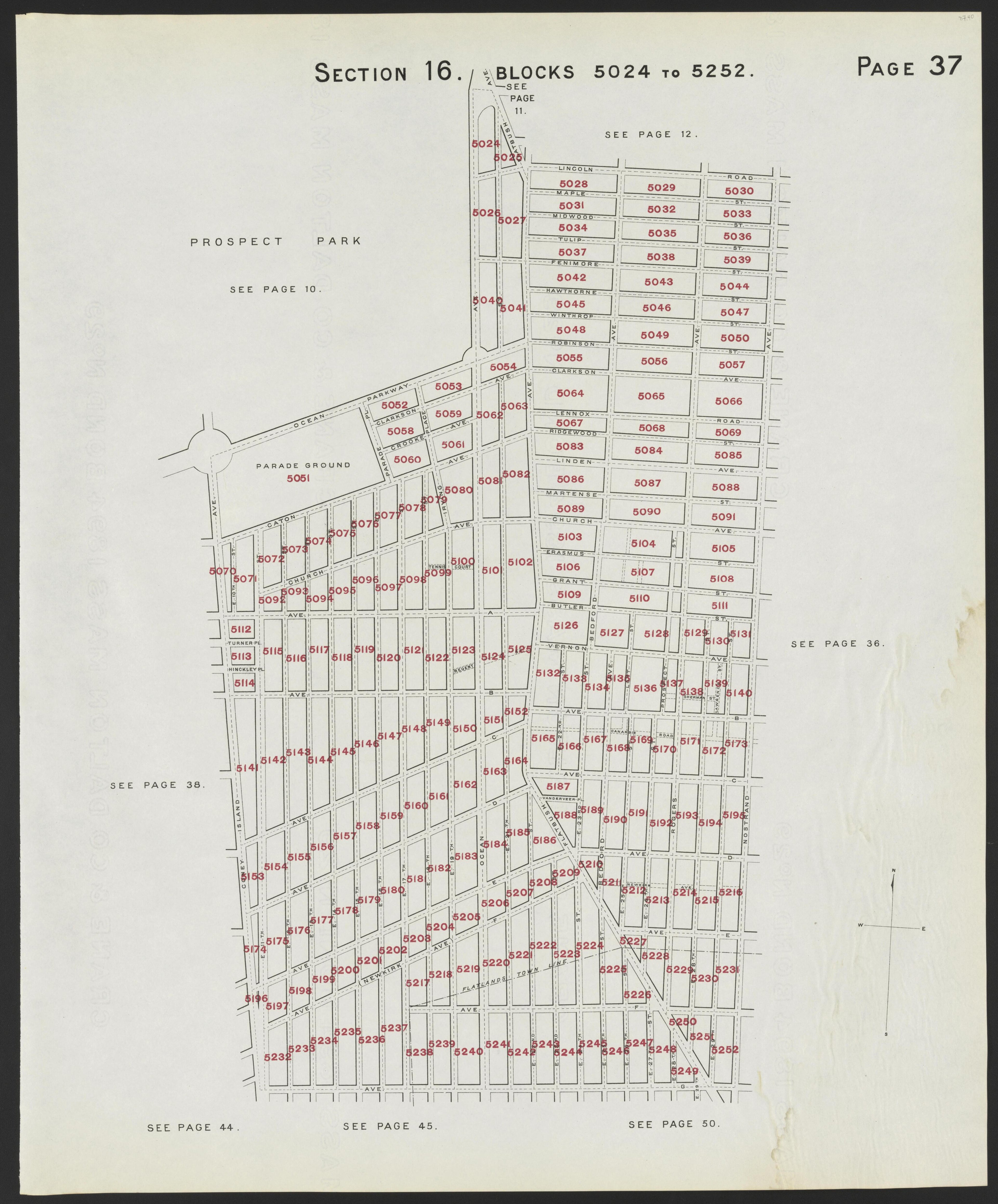 Image 40 of the Land Map of the County of Kings, State of New York from the Land Map of the County of Kings, State of New York : Volumes 1 &amp; 2 1894 by Relic Map Company