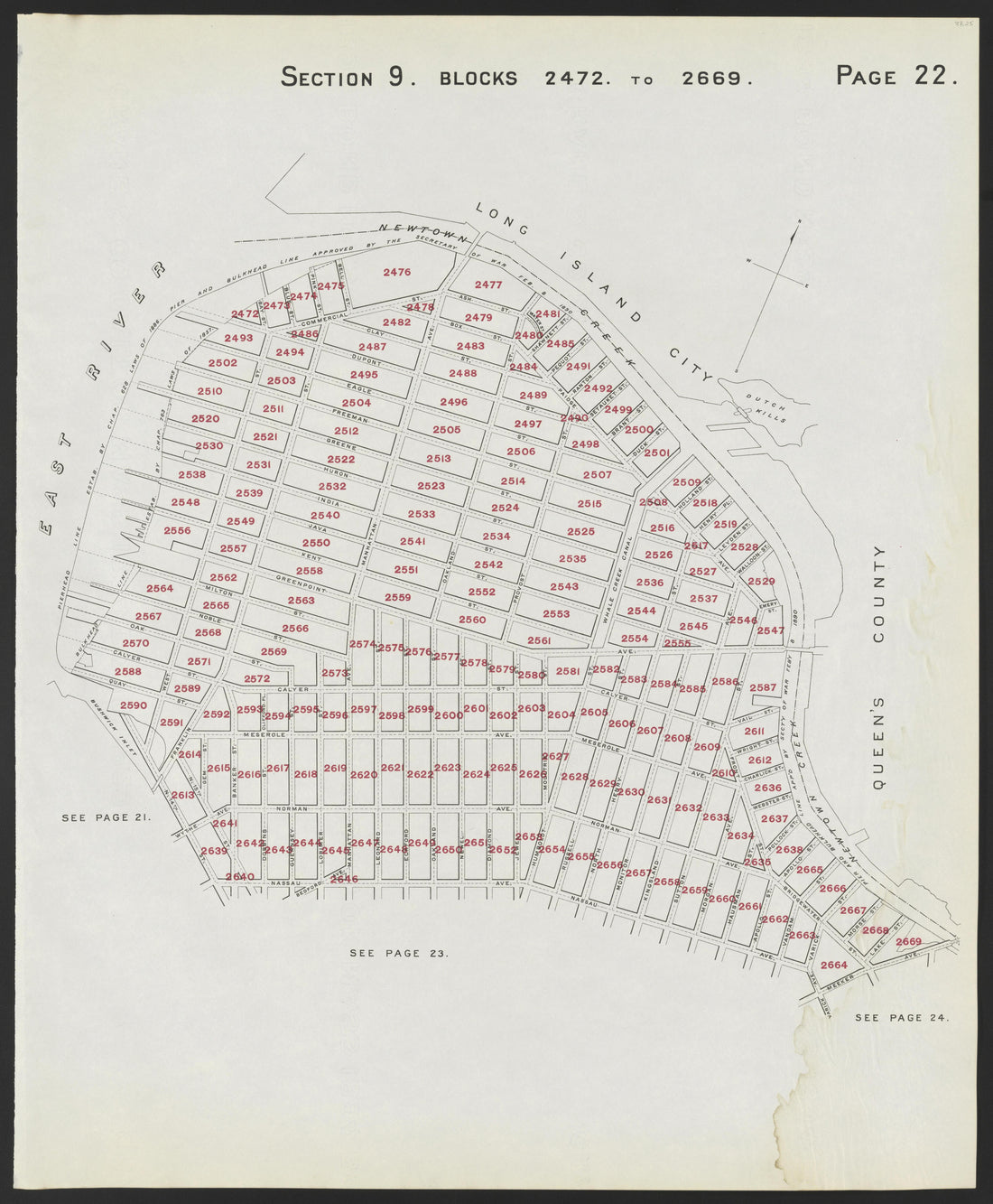 Image 25 of the Land Map of the County of Kings, State of New York from the Land Map of the County of Kings, State of New York : Volumes 1 &amp; 2 1894 by Relic Map Company