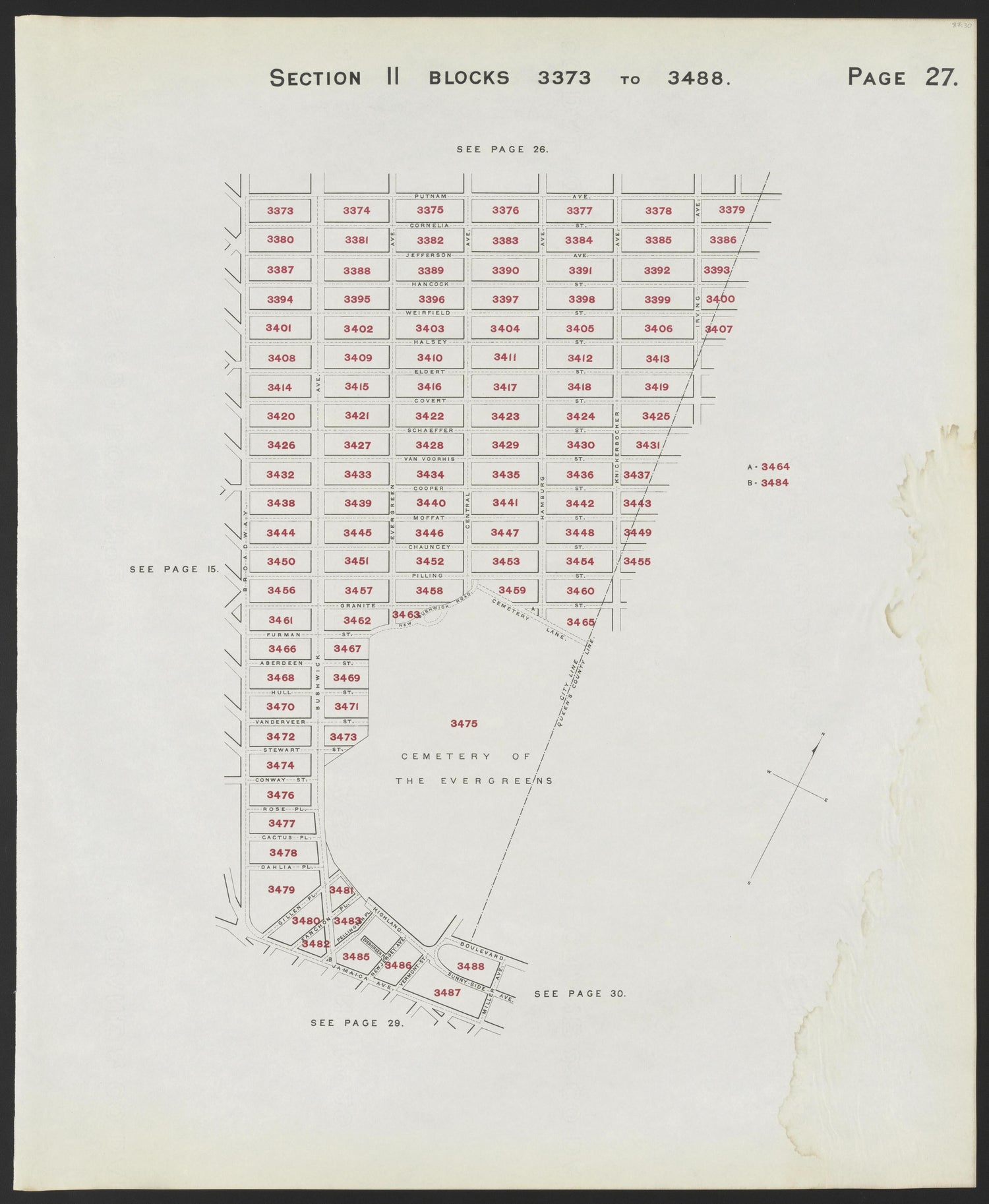 Image 30 of the Land Map of the County of Kings, State of New York from the Land Map of the County of Kings, State of New York : Volumes 1 &amp; 2 1894 by Relic Map Company