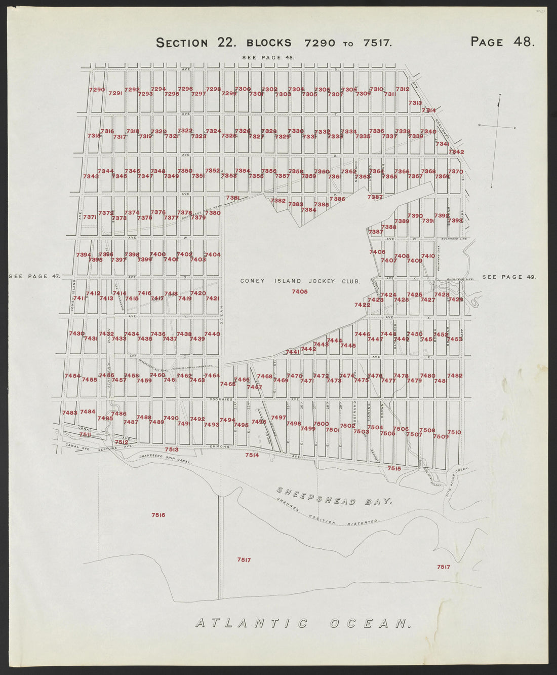 Image 51 of the Land Map of the County of Kings, State of New York from the Land Map of the County of Kings, State of New York : Volumes 1 &amp; 2 1894 by Relic Map Company