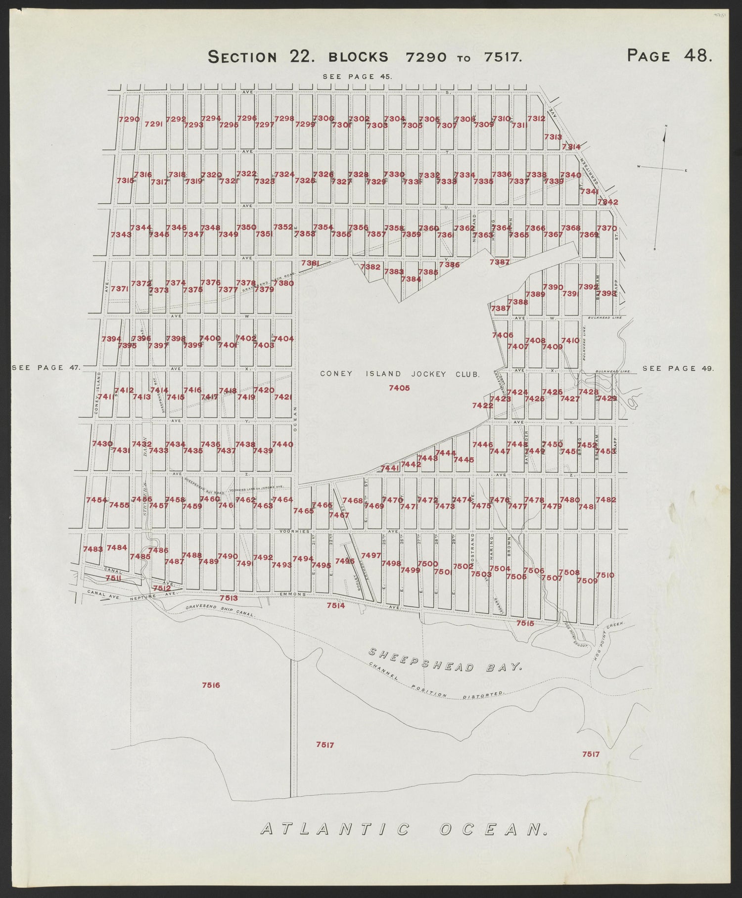 Image 51 of the Land Map of the County of Kings, State of New York from the Land Map of the County of Kings, State of New York : Volumes 1 &amp; 2 1894 by Relic Map Company