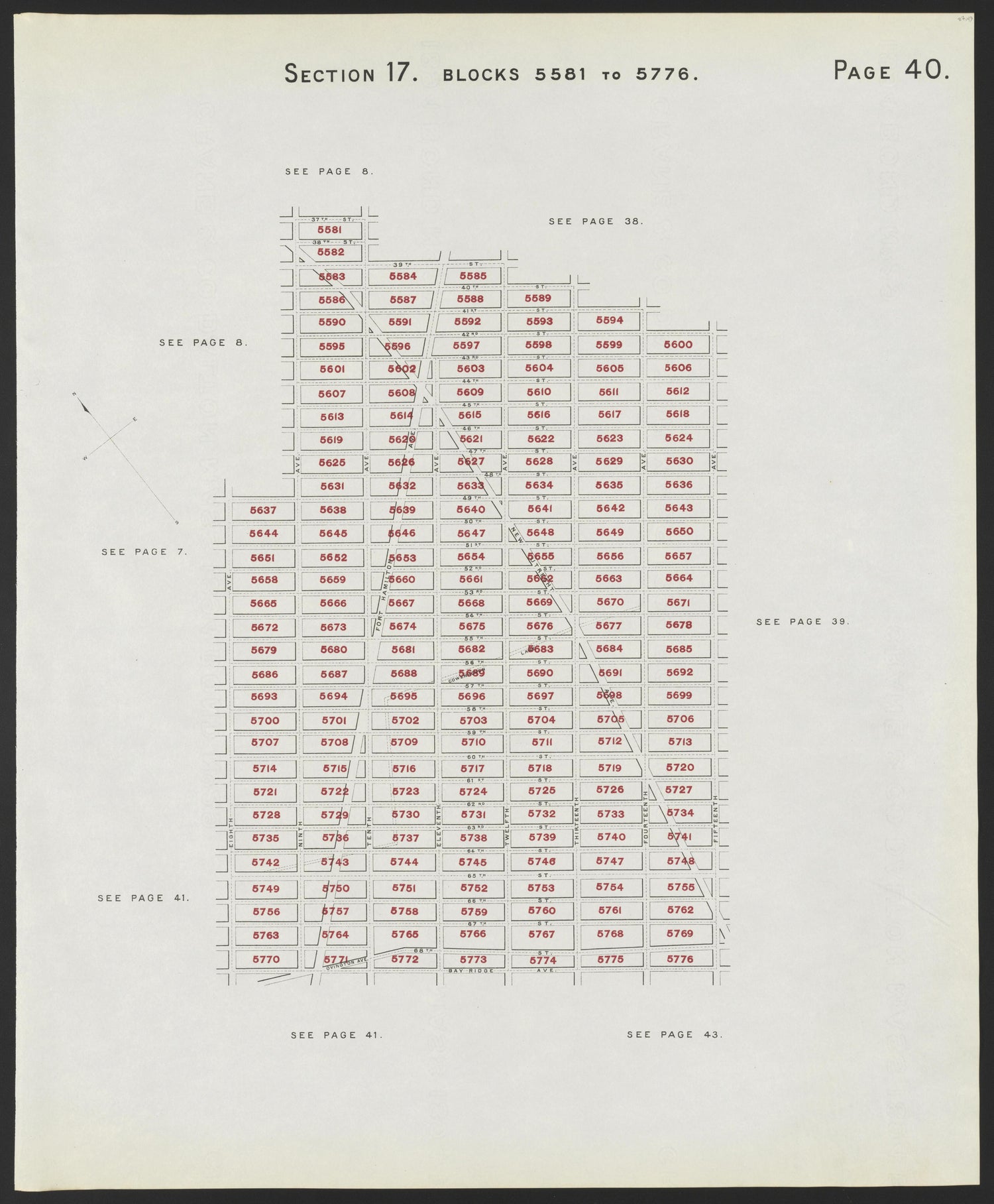 Image 43 of the Land Map of the County of Kings, State of New York from the Land Map of the County of Kings, State of New York : Volumes 1 &amp; 2 1894 by Relic Map Company