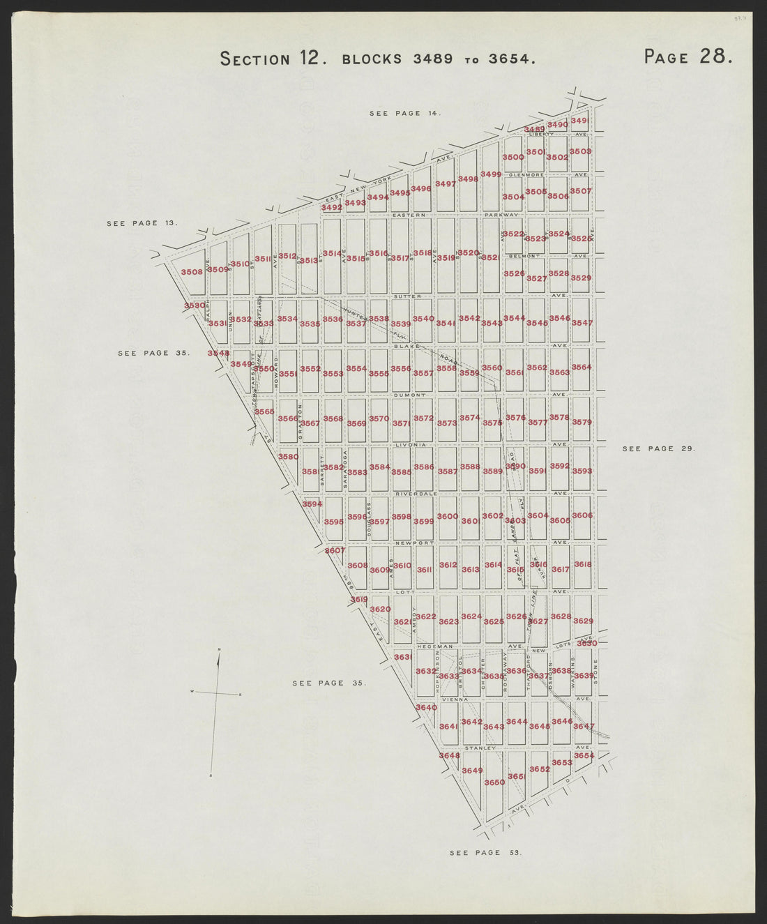 Image 31 of the Land Map of the County of Kings, State of New York from the Land Map of the County of Kings, State of New York : Volumes 1 &amp; 2 1894 by Relic Map Company