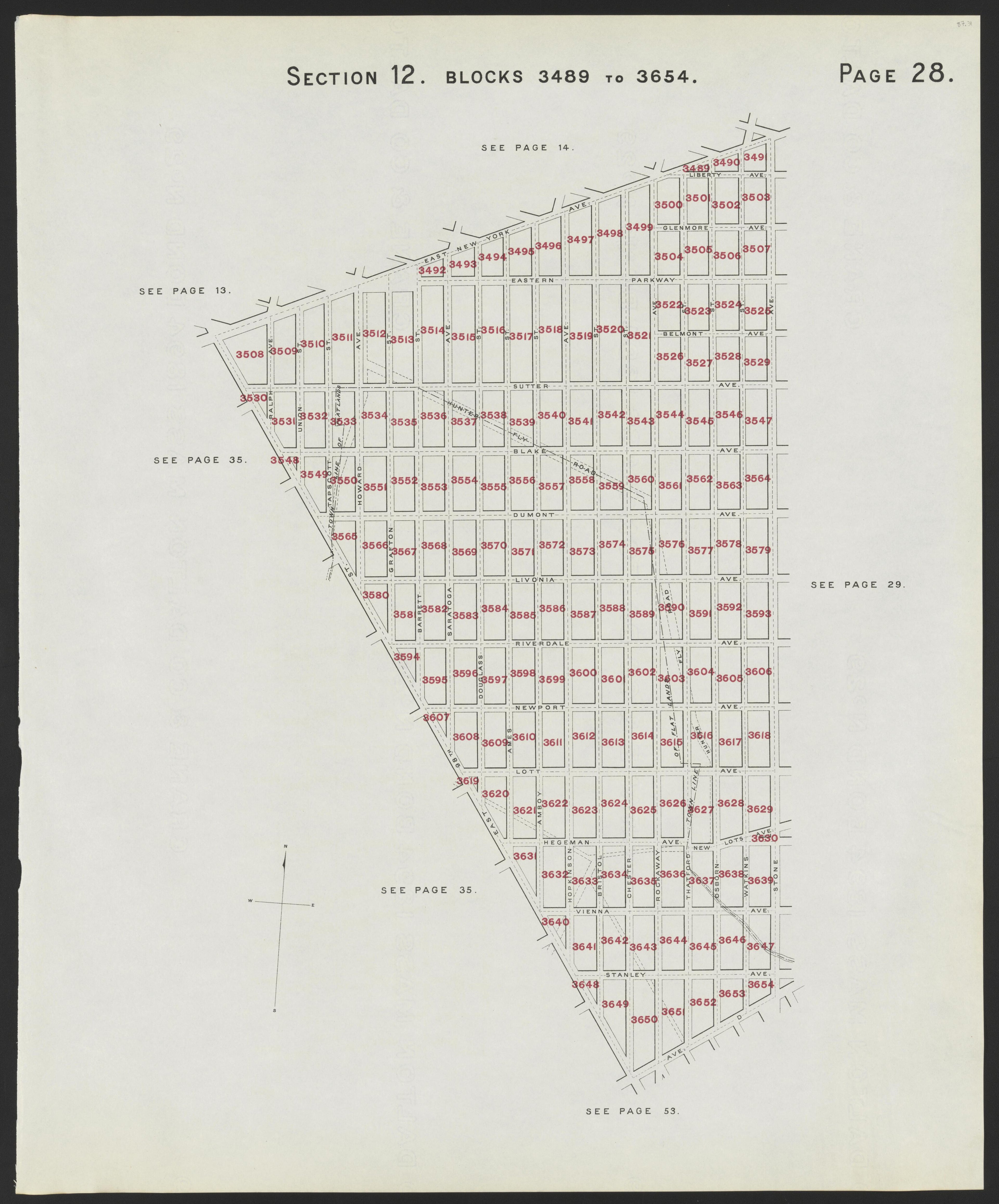 Image 31 of the Land Map of the County of Kings, State of New York from the Land Map of the County of Kings, State of New York : Volumes 1 &amp; 2 1894 by Relic Map Company