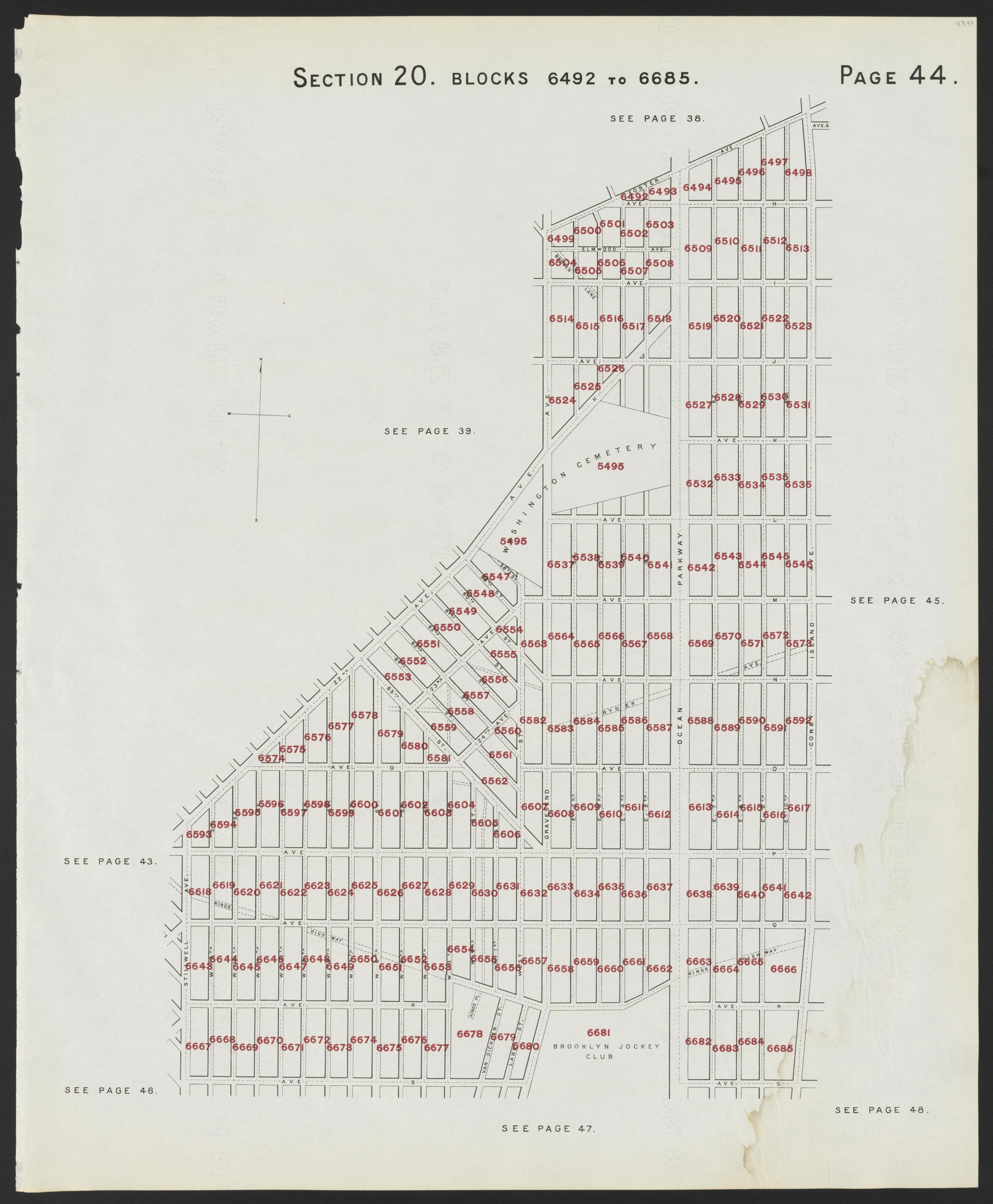 Image 47 of the Land Map of the County of Kings, State of New York from the Land Map of the County of Kings, State of New York : Volumes 1 &amp; 2 1894 by Relic Map Company